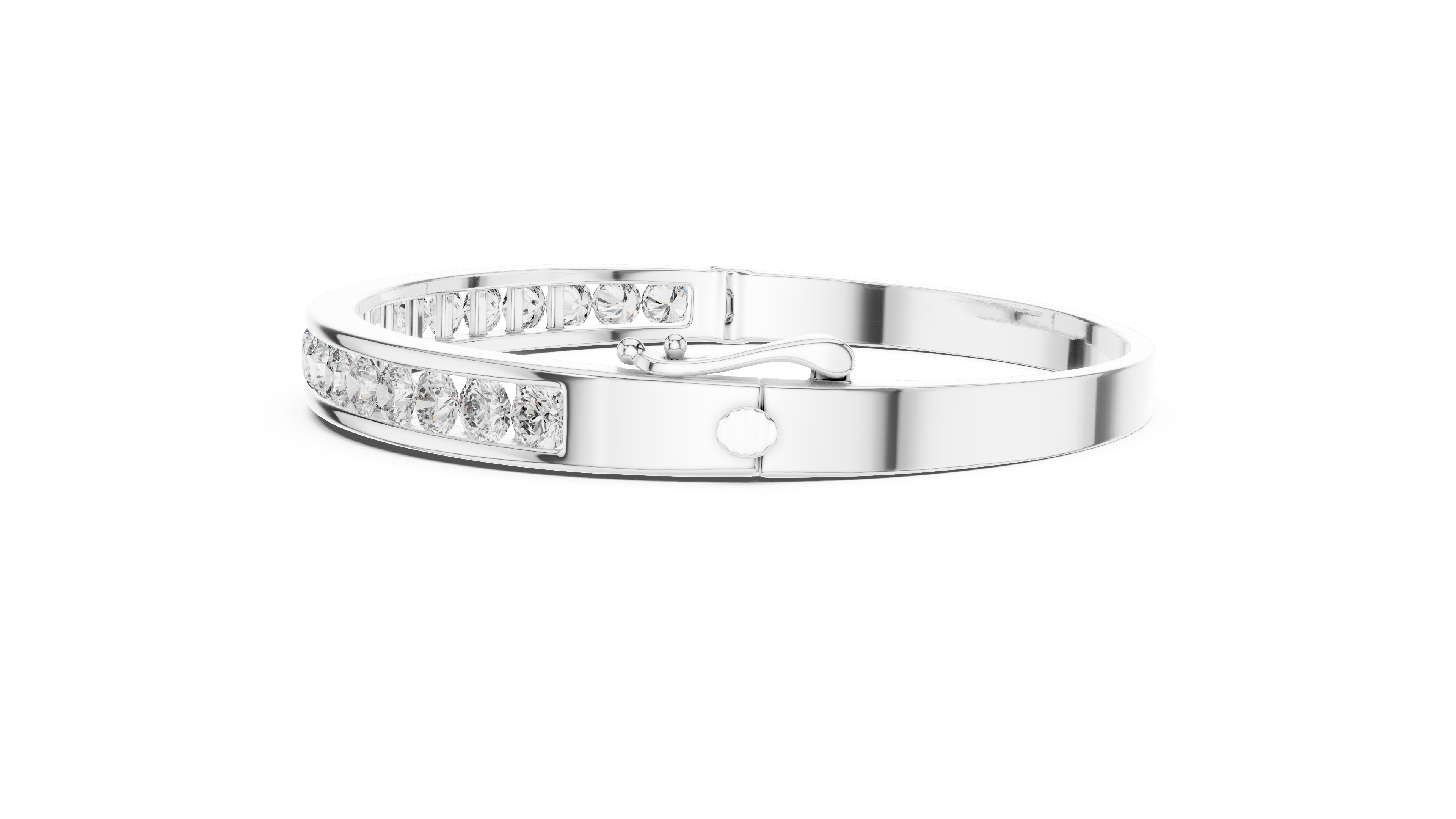 Luxury Diamond Bangle Bracelet