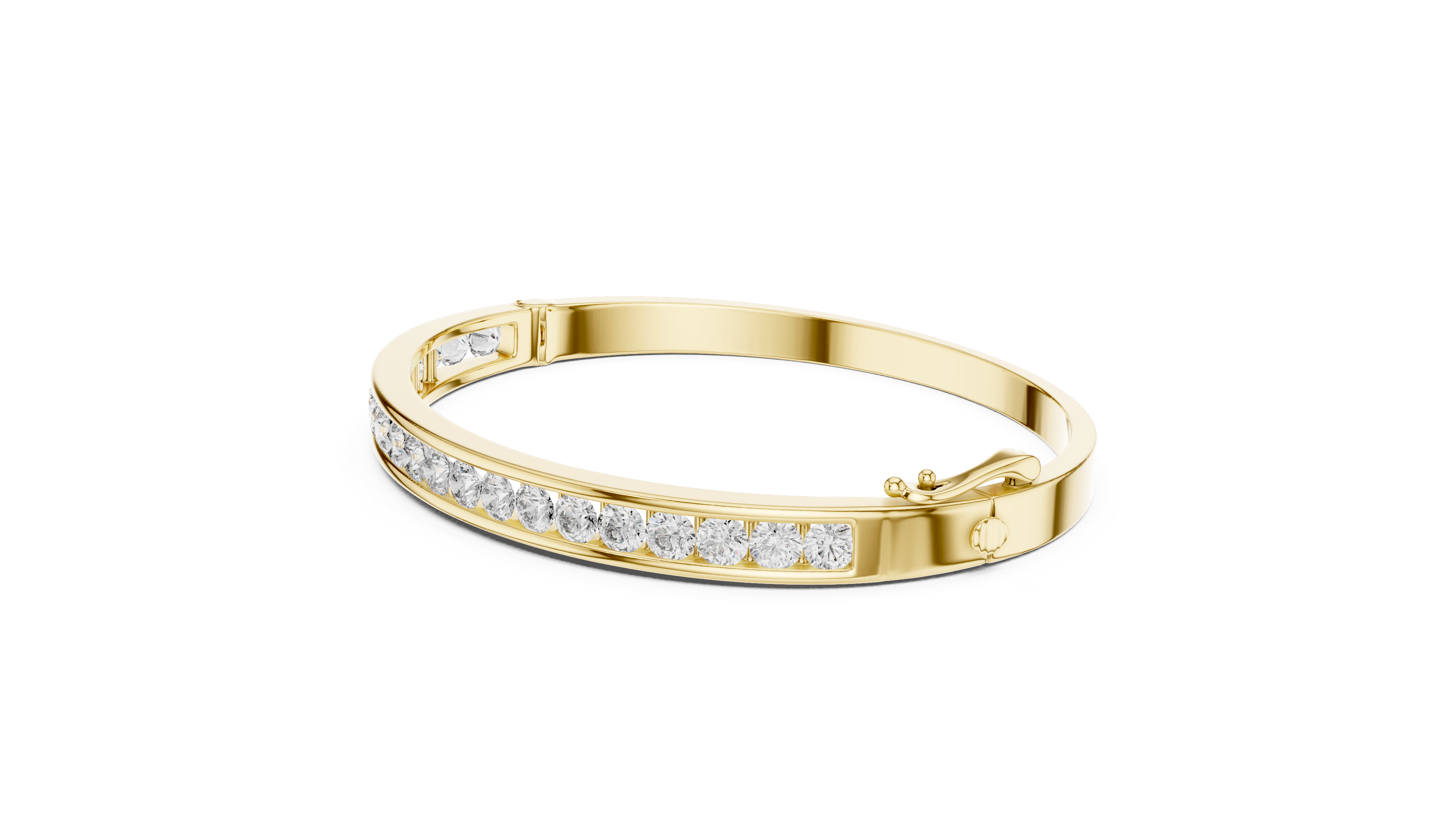 Luxury Diamond Bangle Bracelet