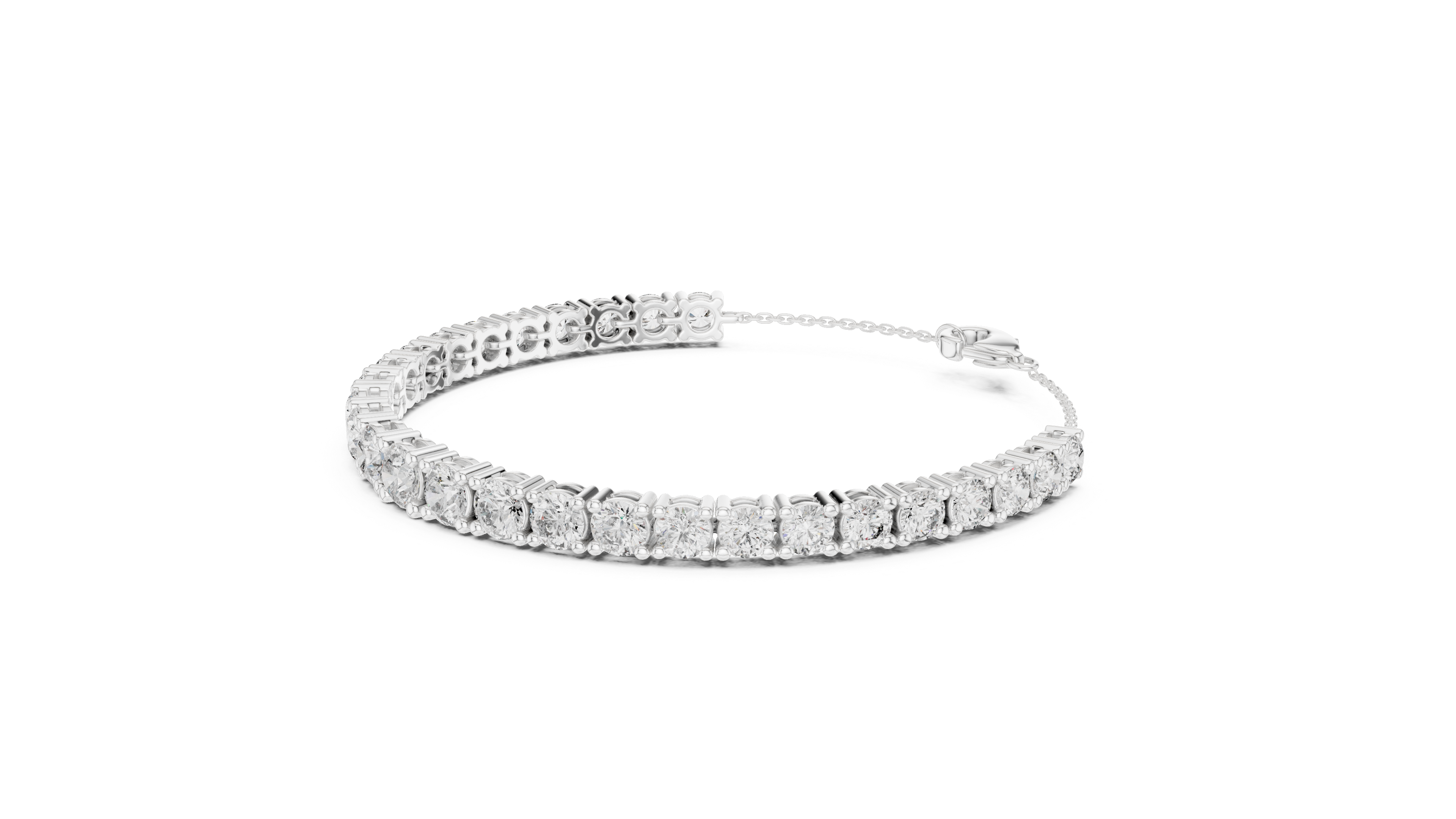 Luxury Diamond Line Bracelet
