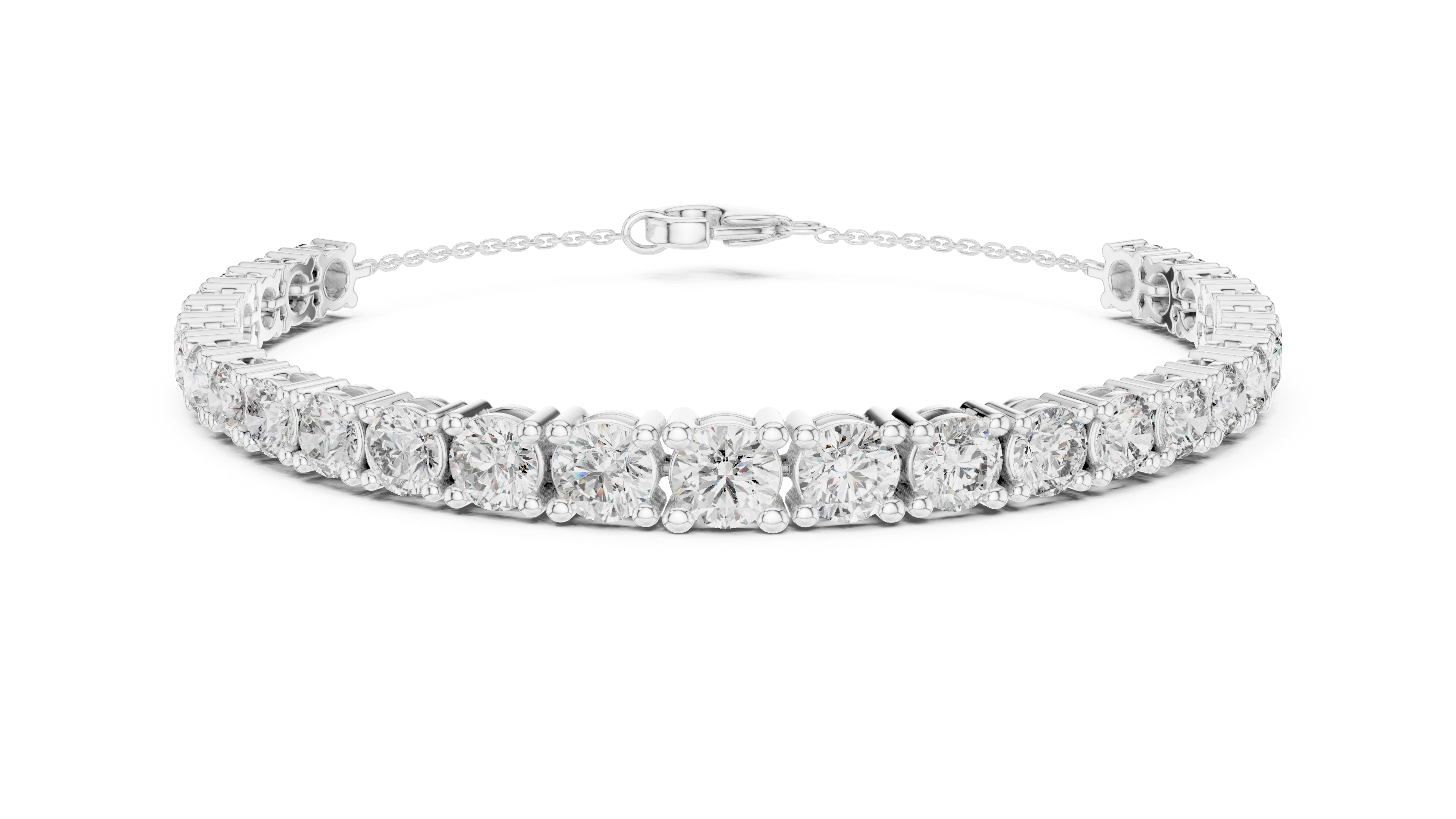 Luxury Diamond Line Bracelet