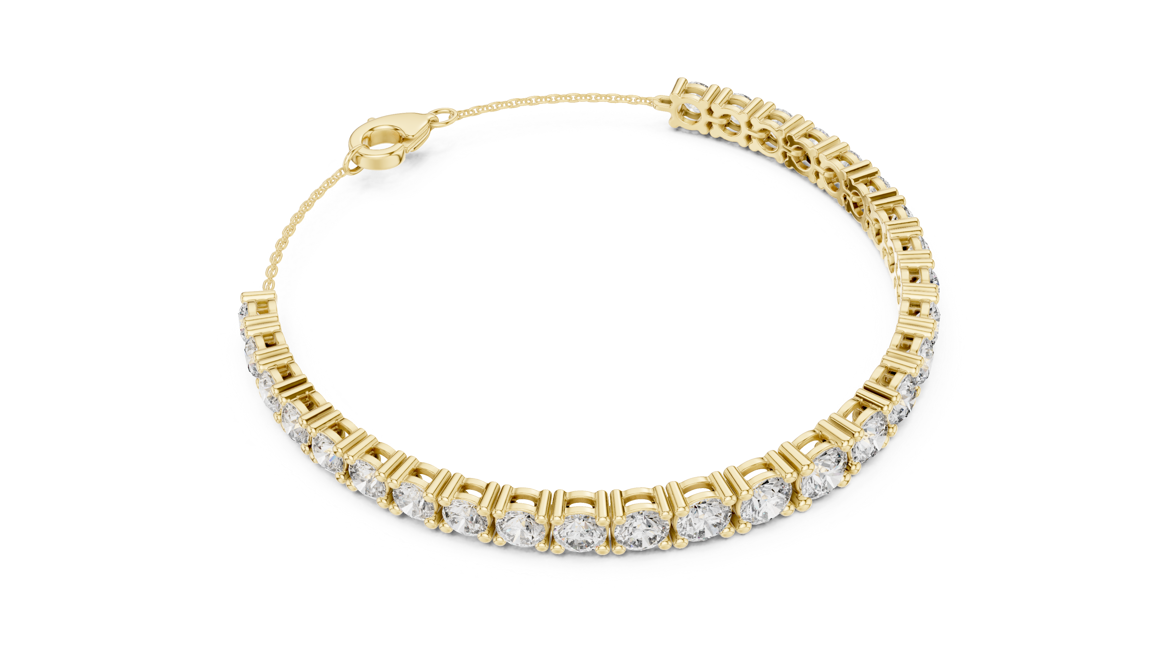Luxury Diamond Line Bracelet