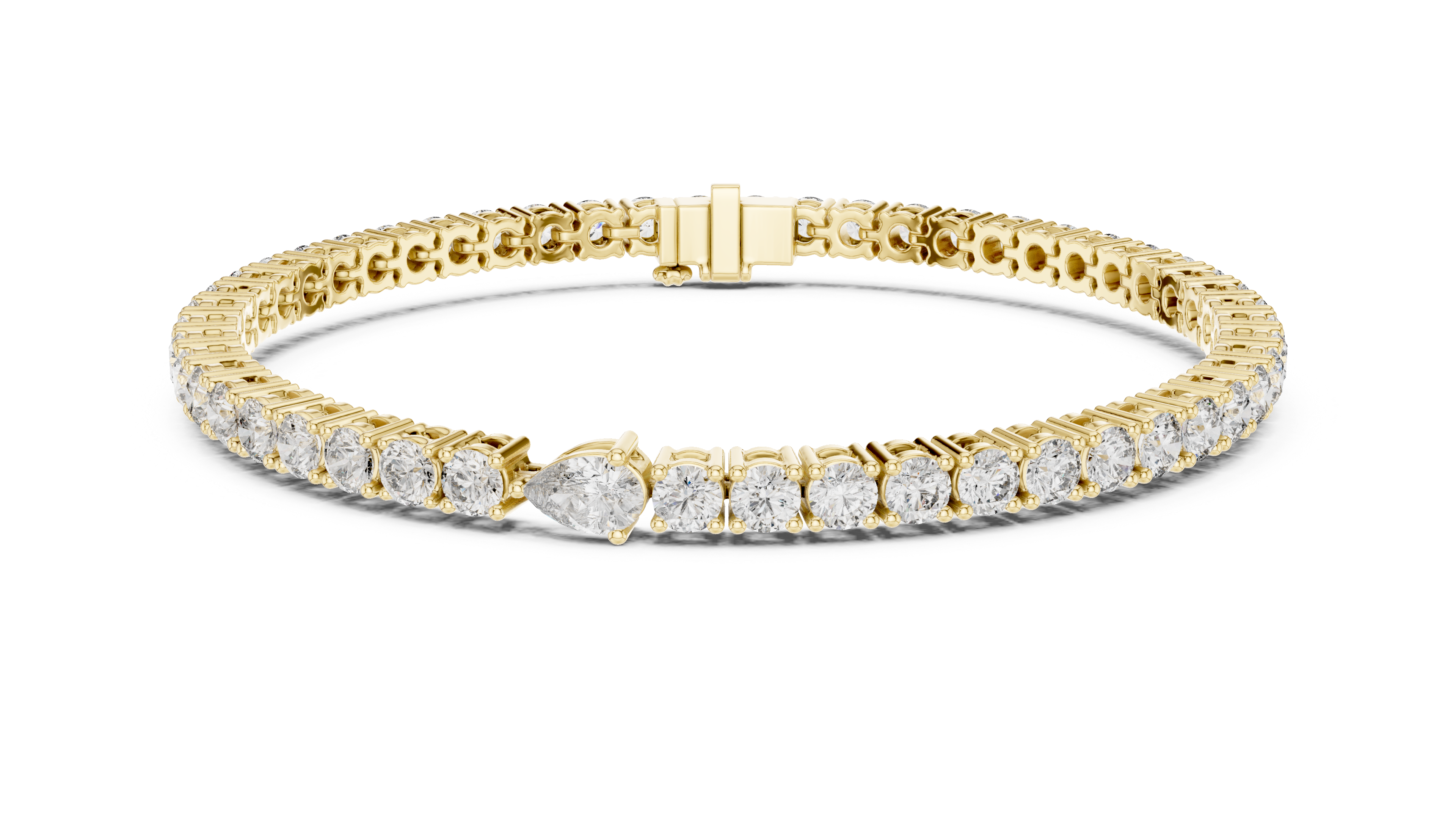Luxury Diamond Accent Tennis Bracelet