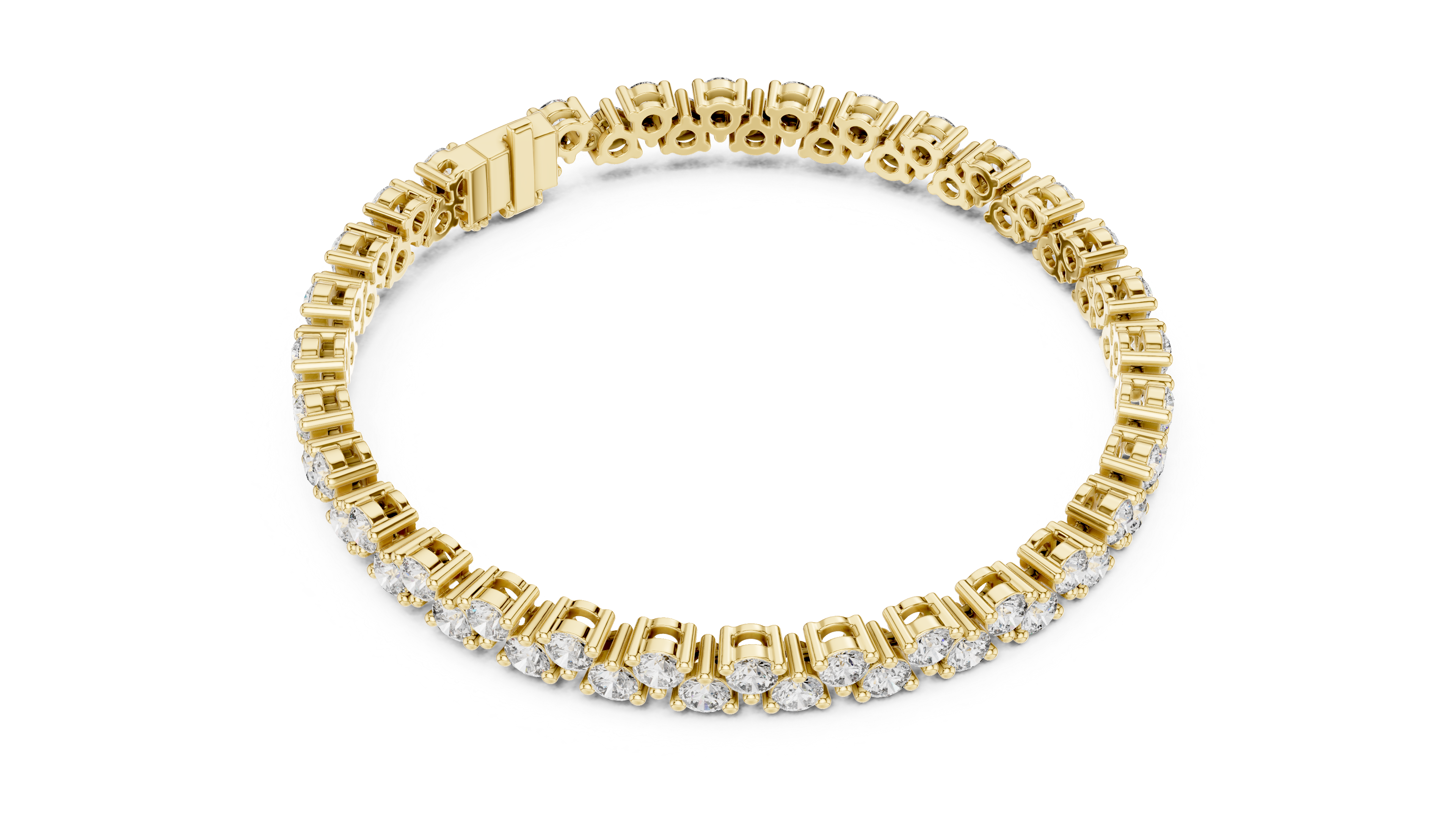 Graduated Diamond Tennis Bracelet