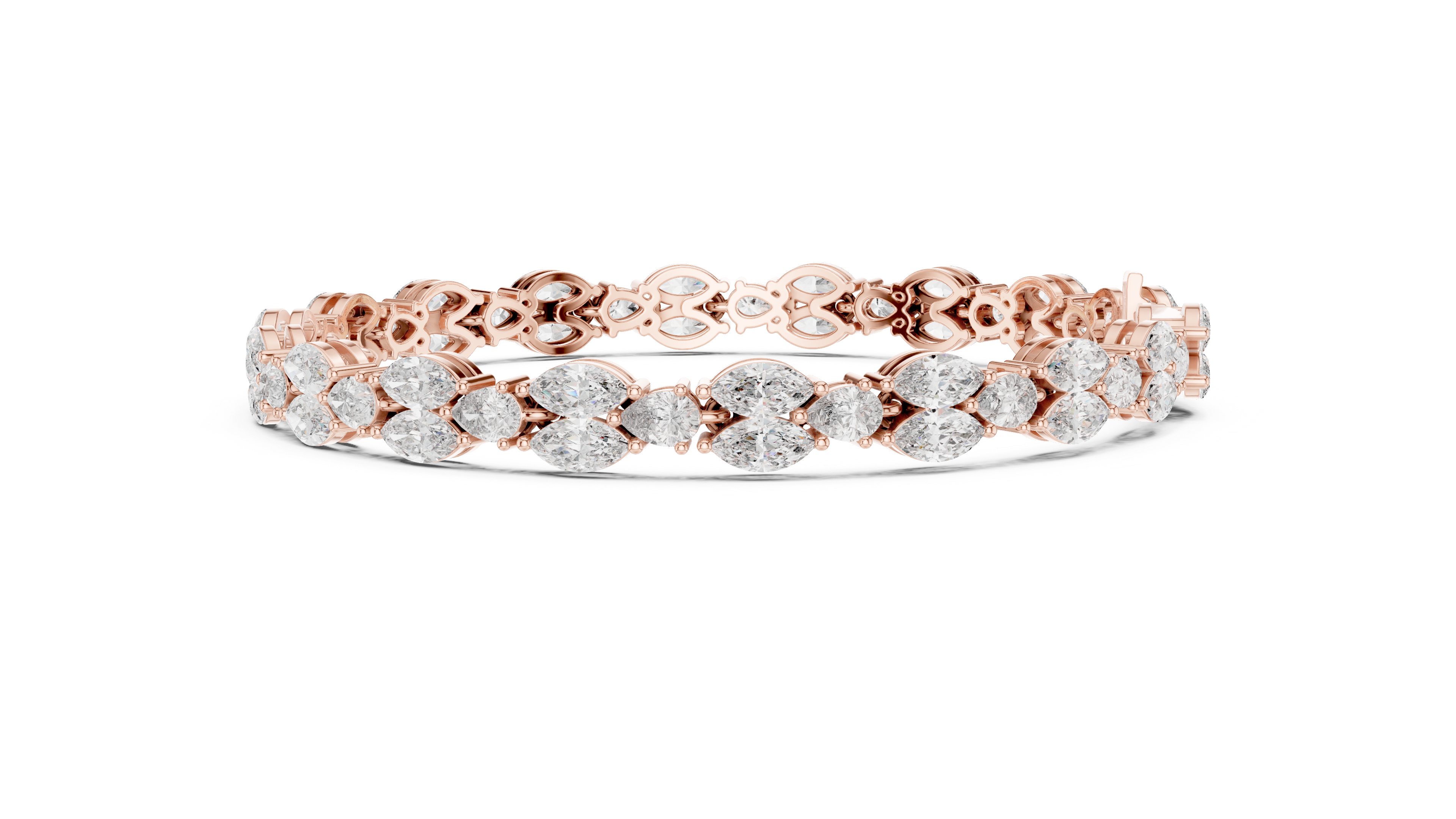 Luxury Marquise Diamond Bracelet