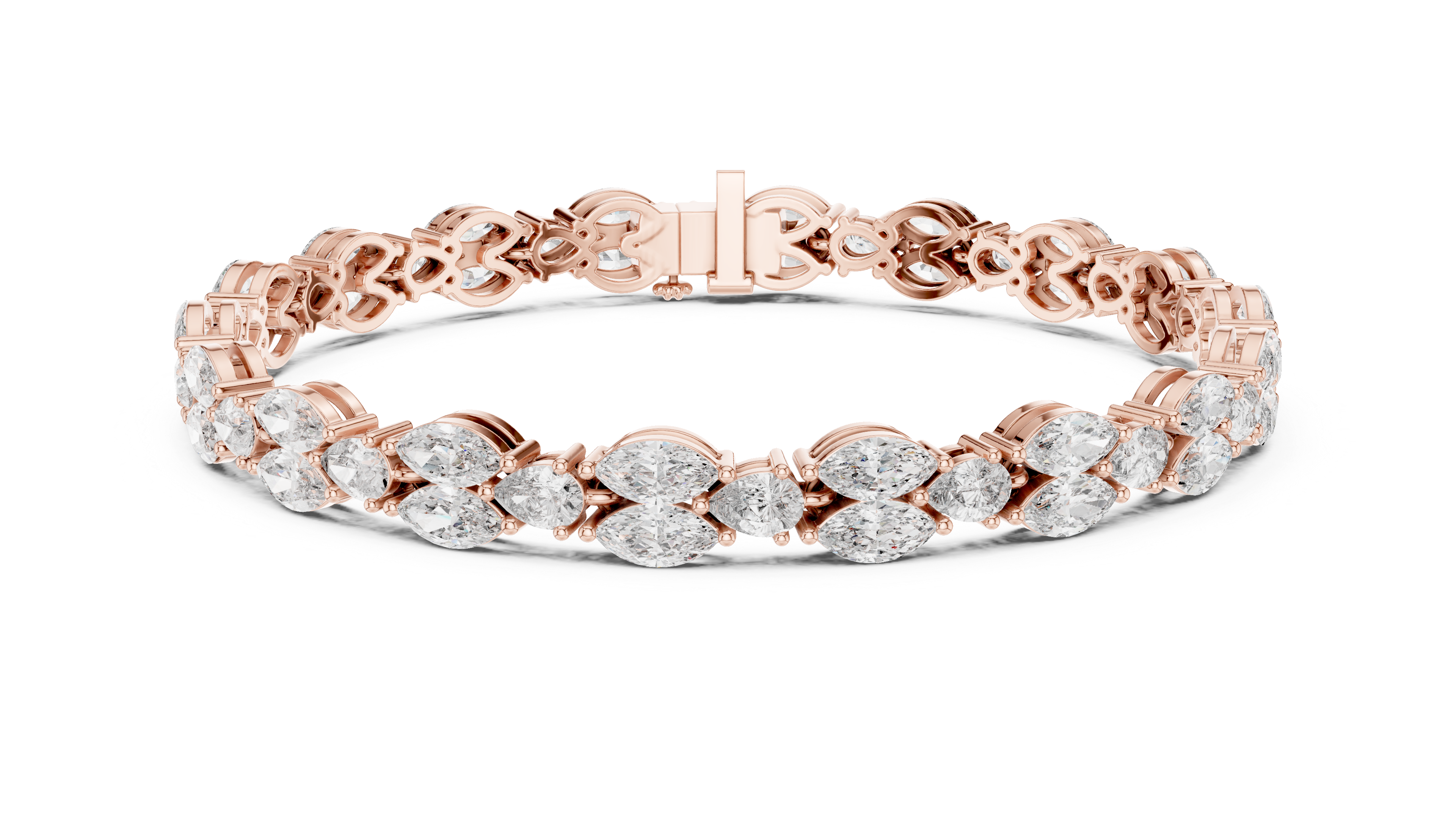 Luxury Marquise Diamond Bracelet