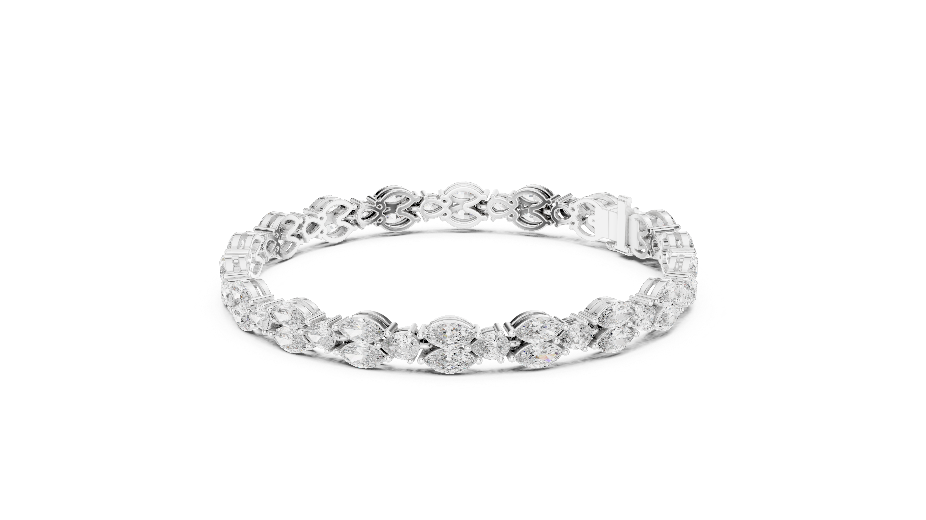 Luxury Marquise Diamond Bracelet