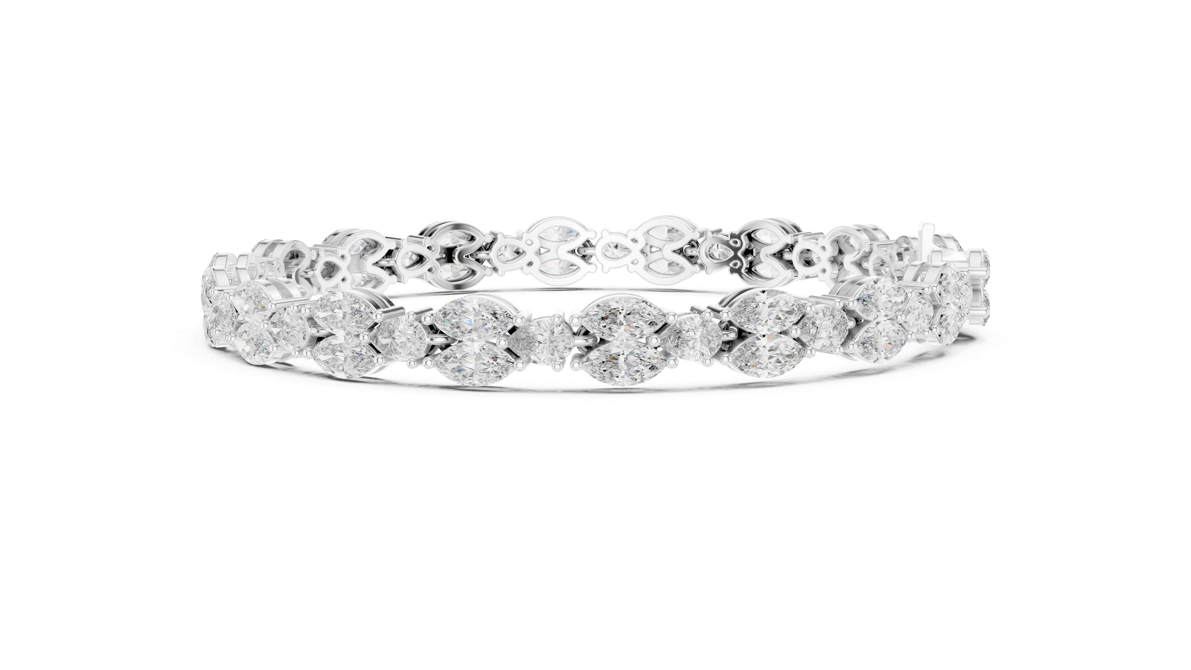 Luxury Marquise Diamond Bracelet