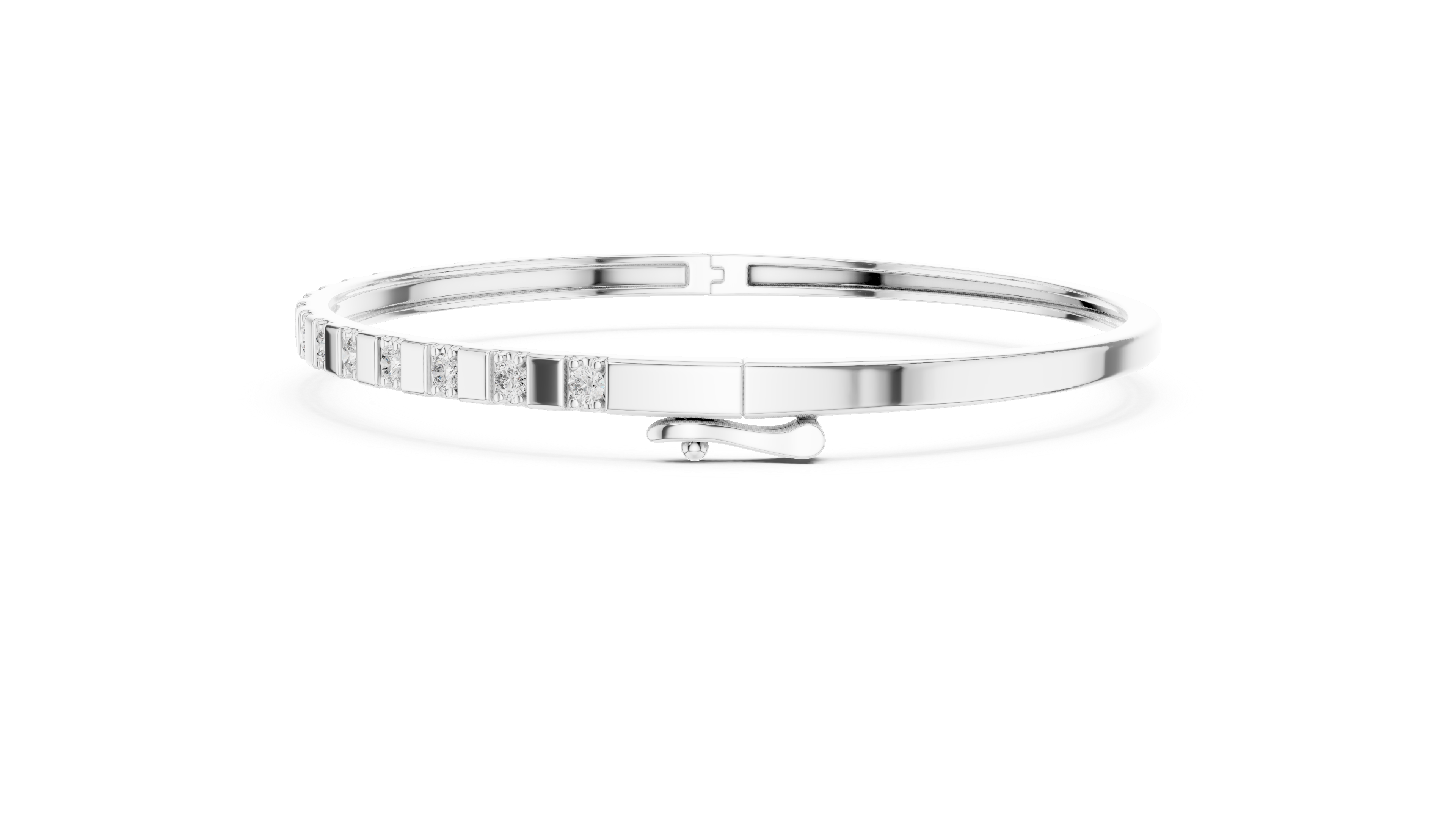 Luxury Diamond Bangle Bracelet
