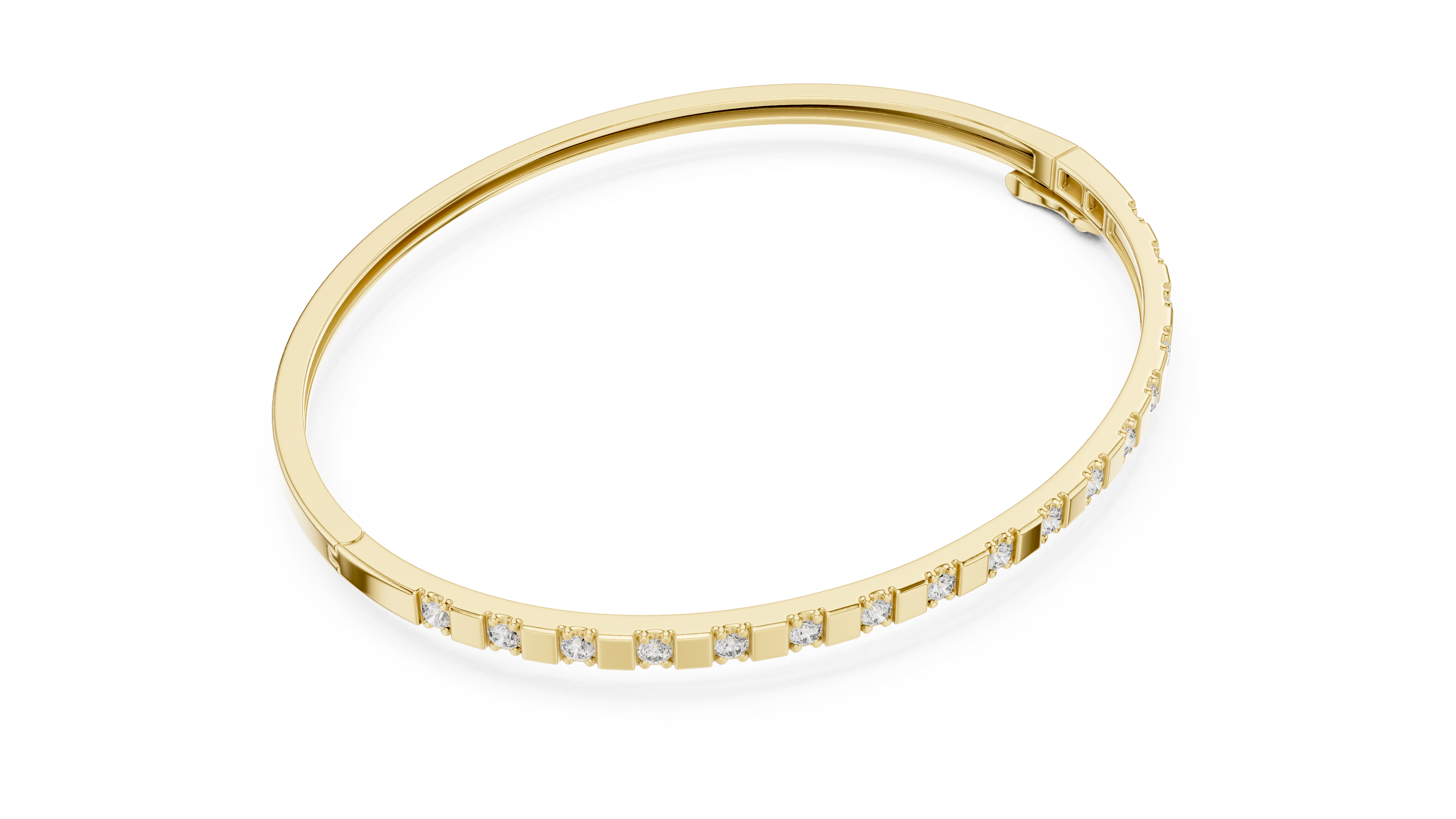 Luxury Diamond Bangle Bracelet