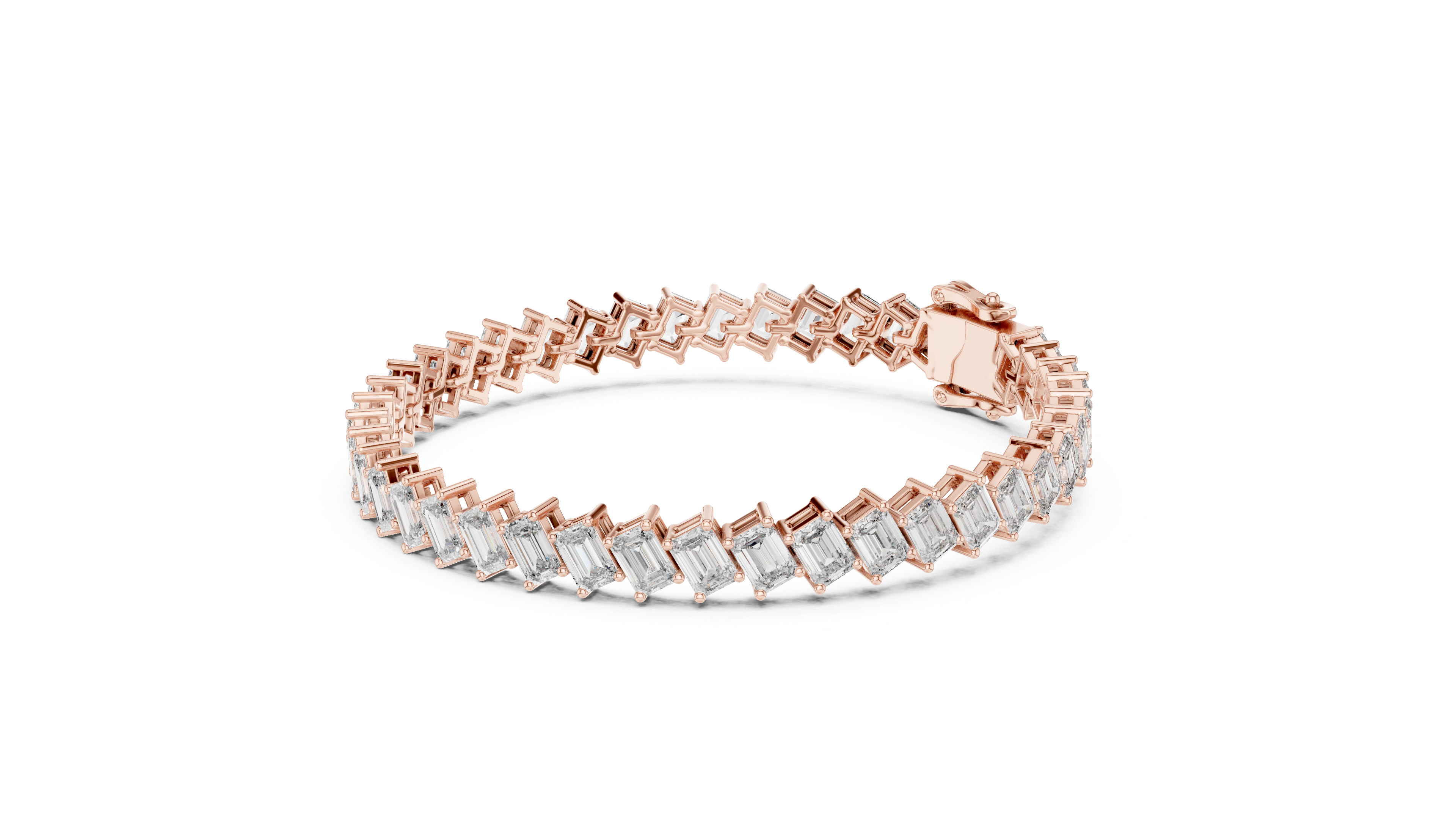 Luxury Emerald Cut Bracelet