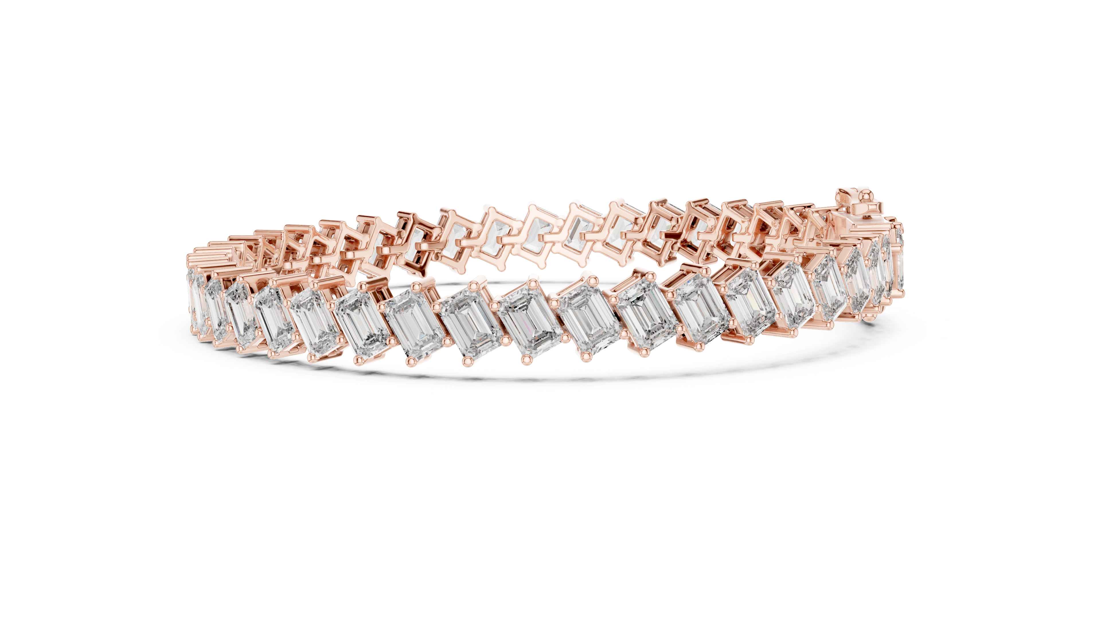 Luxury Emerald Cut Bracelet