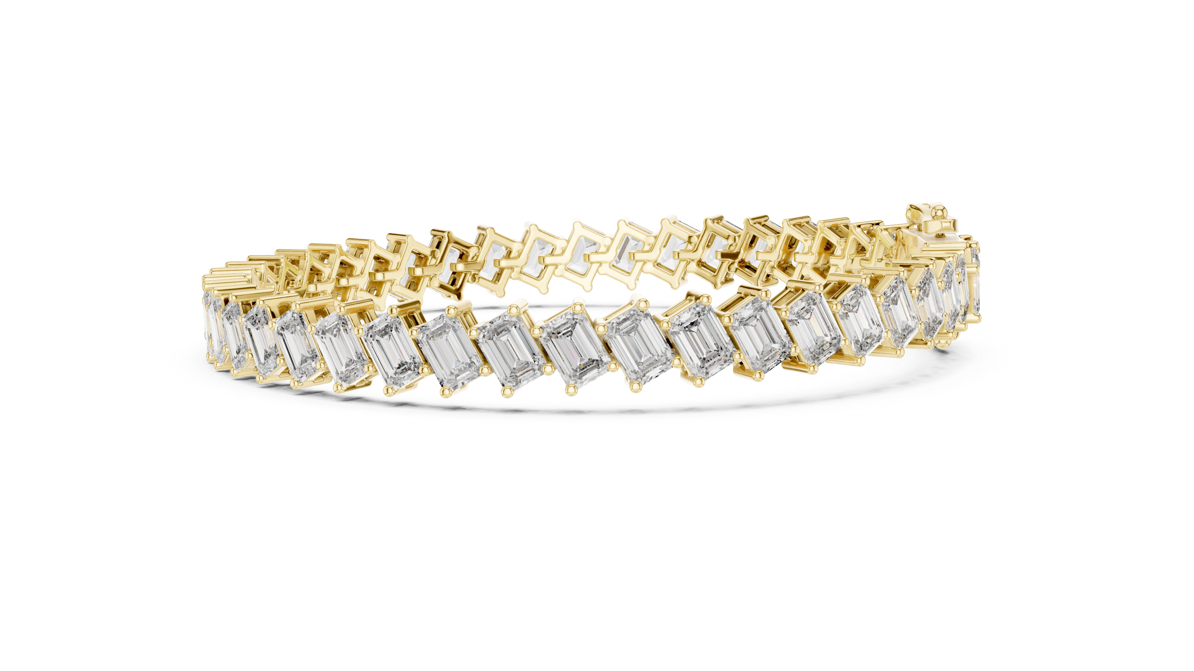 Luxury Emerald Cut Bracelet