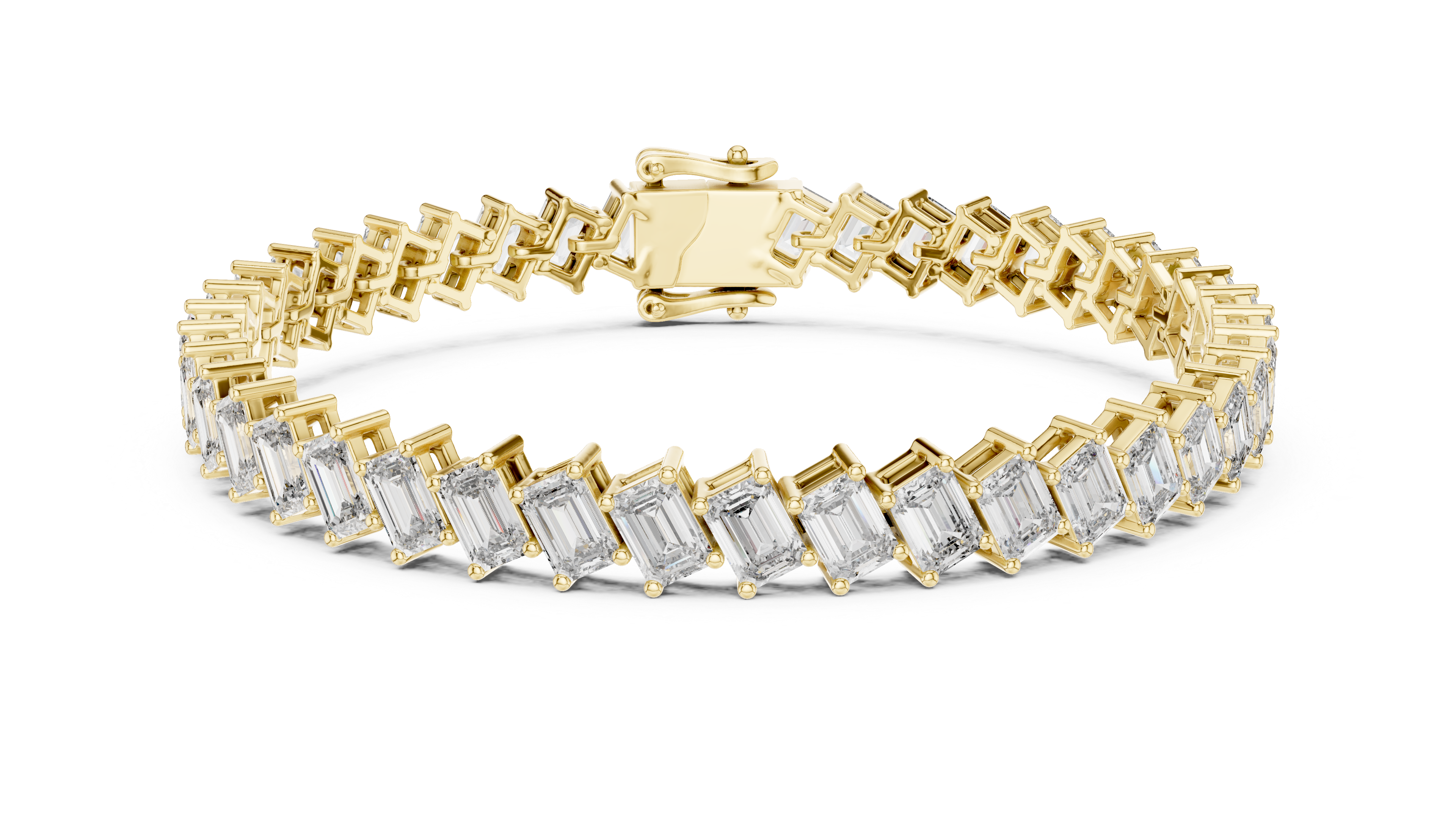 Luxury Emerald Cut Bracelet
