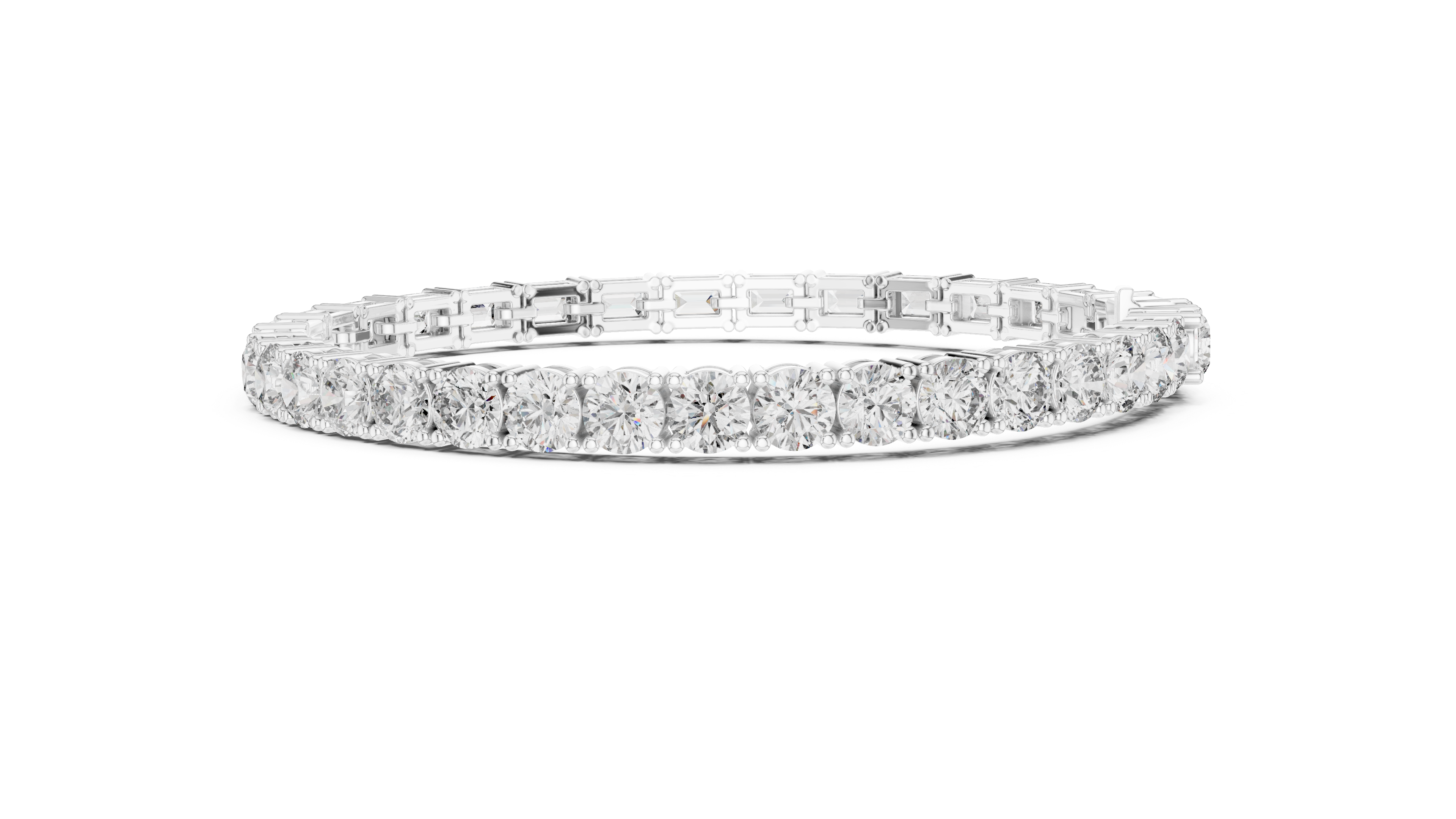Luxury Mixed Cut Diamond Bracelet