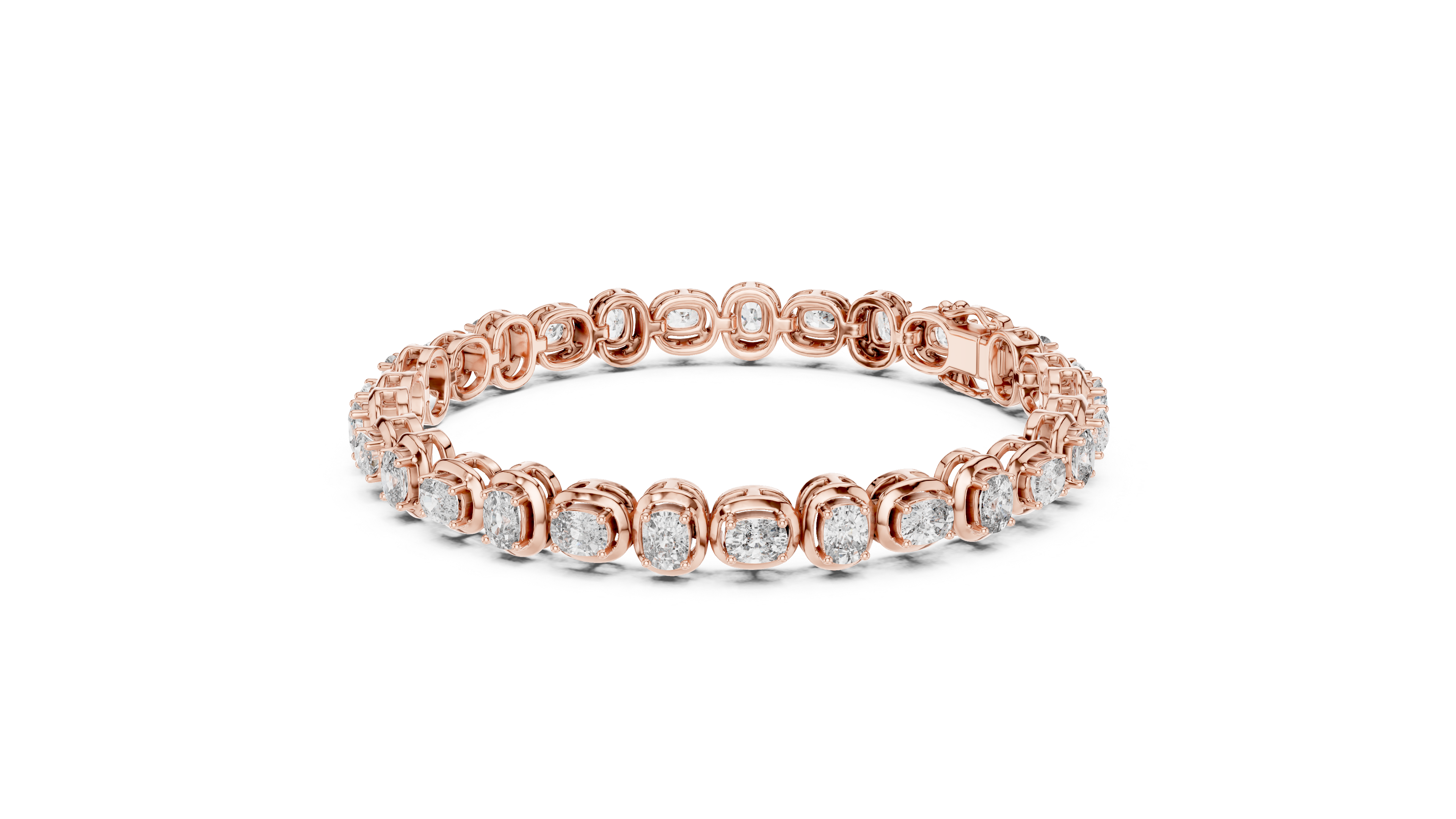 Royal Cushion Tennis Bracelet