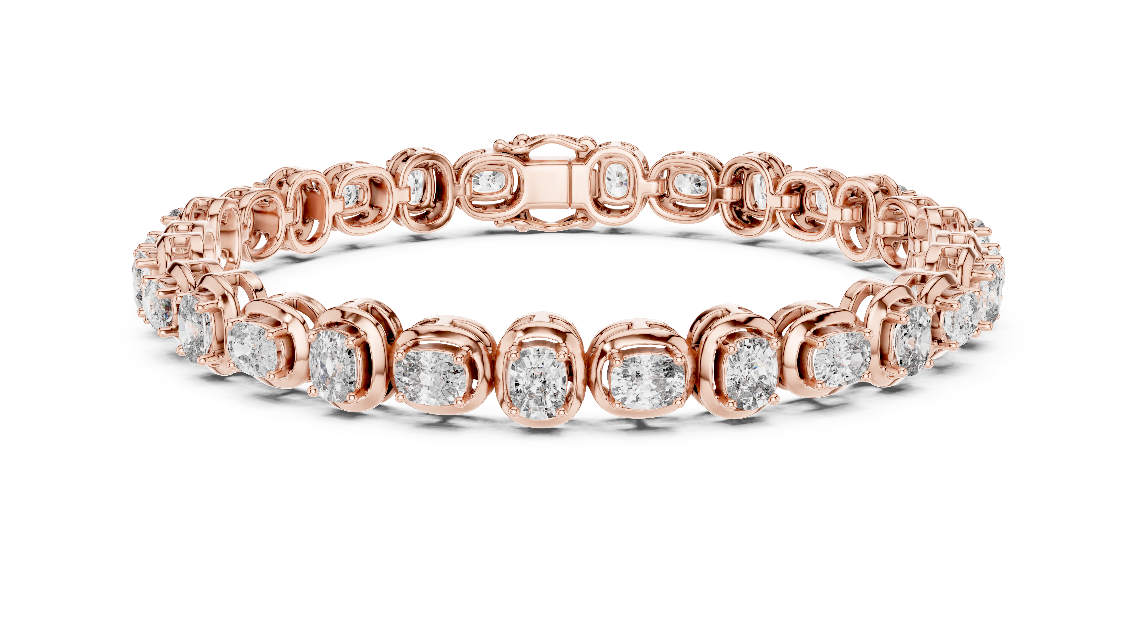 Royal Cushion Tennis Bracelet