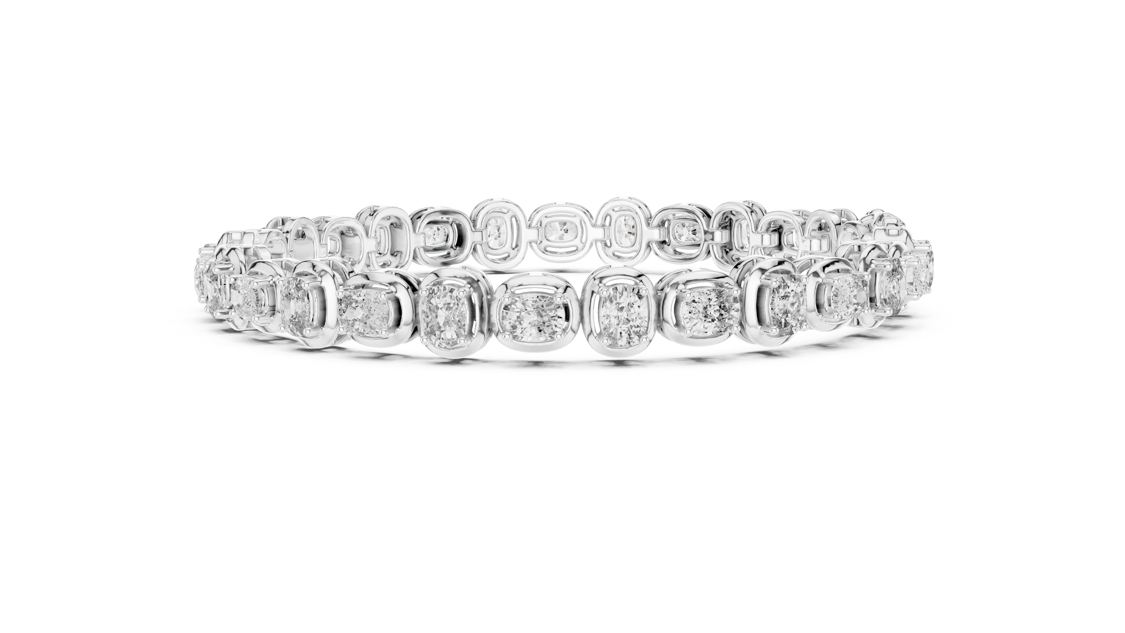 Royal Cushion Tennis Bracelet