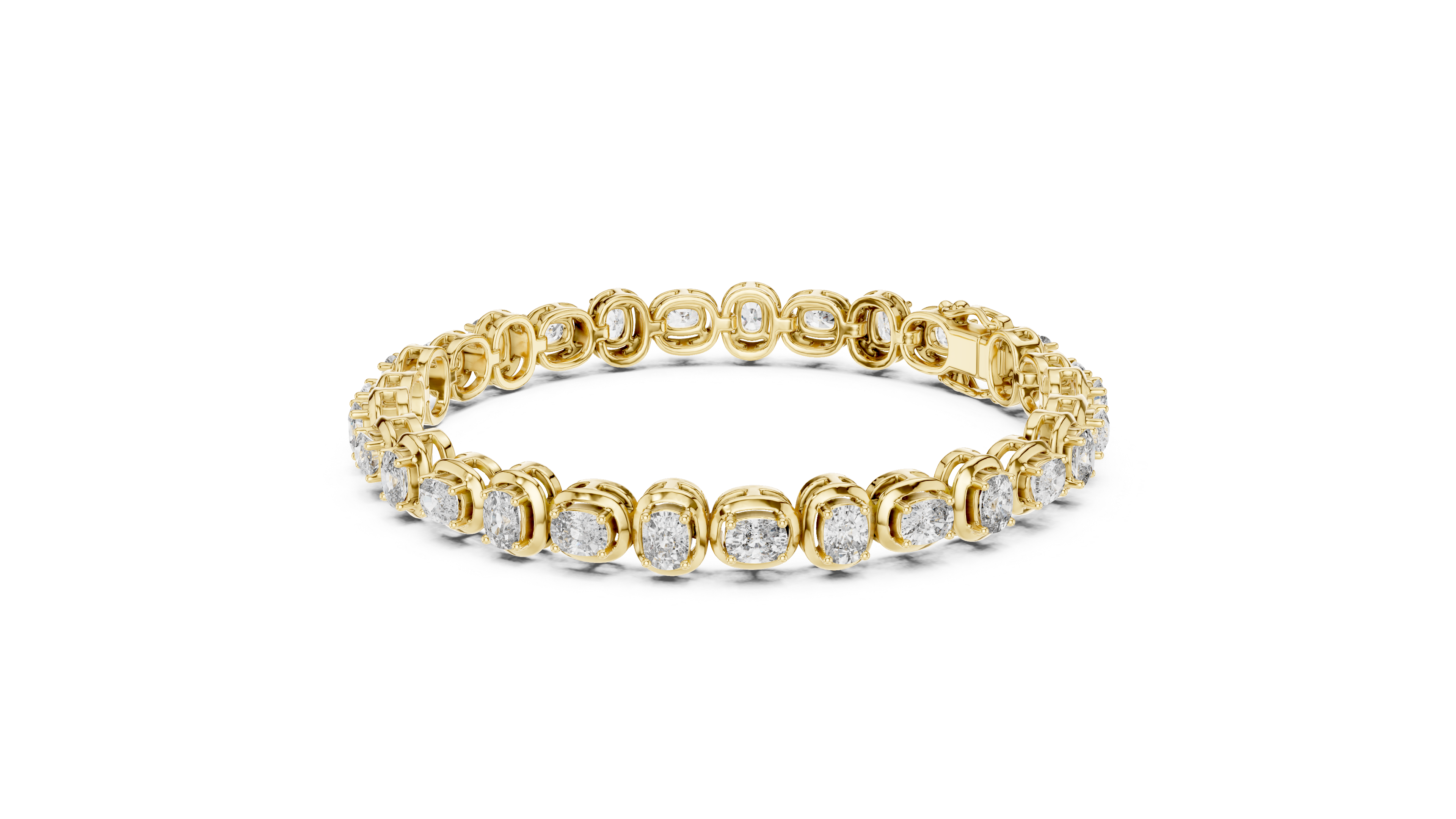 Royal Cushion Tennis Bracelet