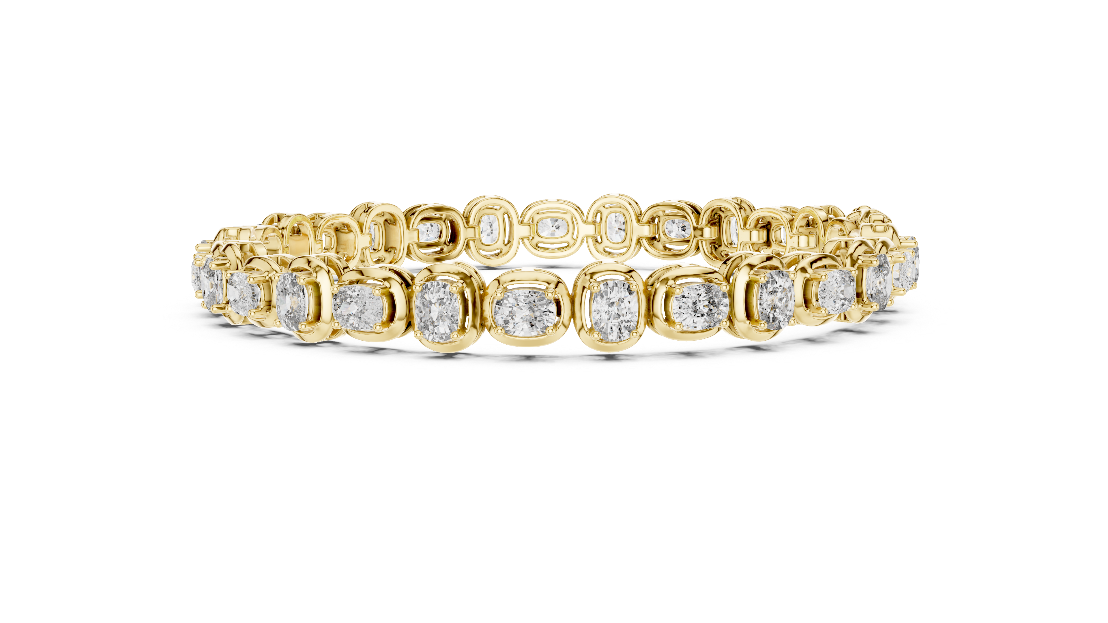 Royal Cushion Tennis Bracelet