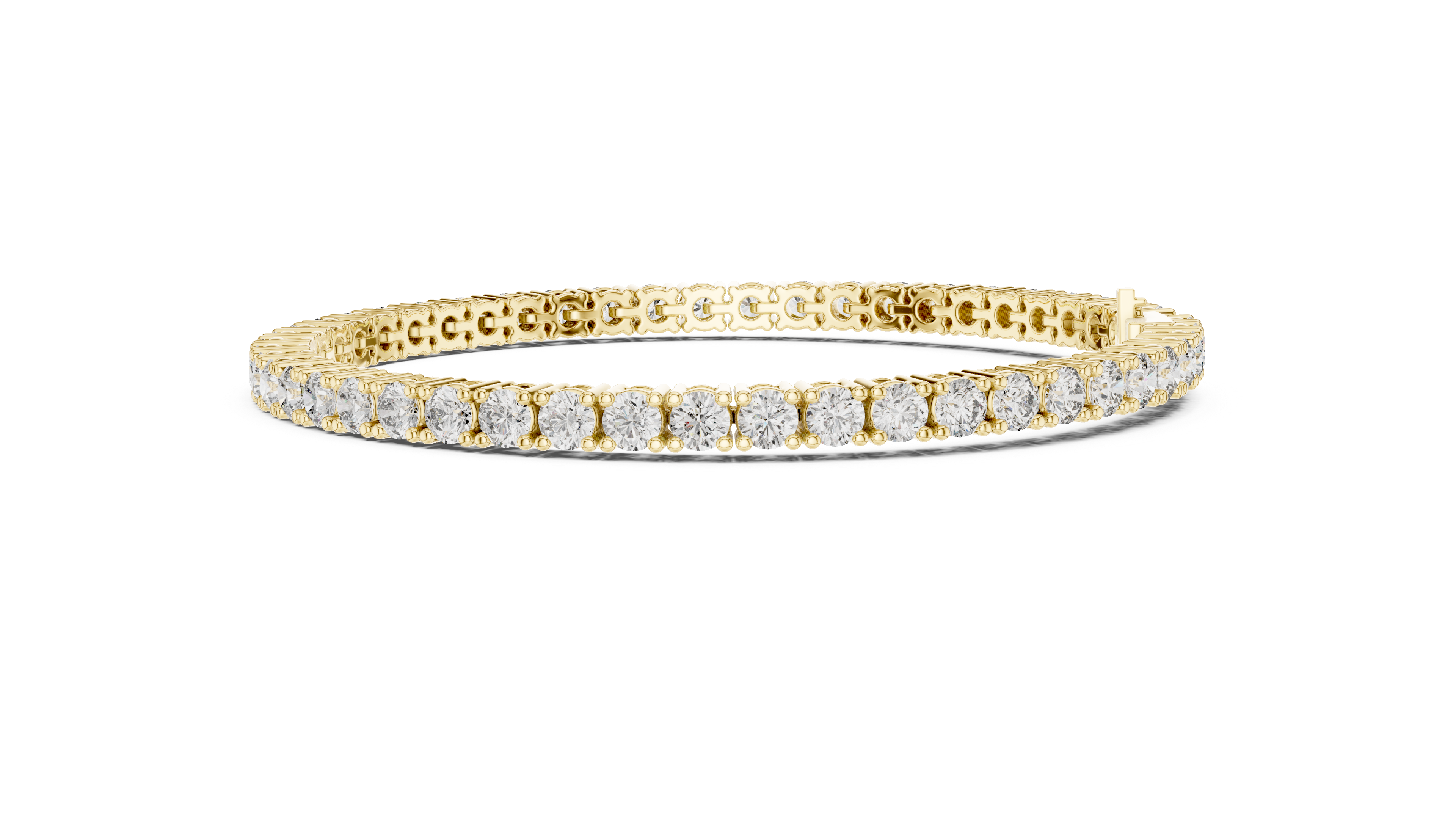 Luxury Round Diamond Tennis Bracelet