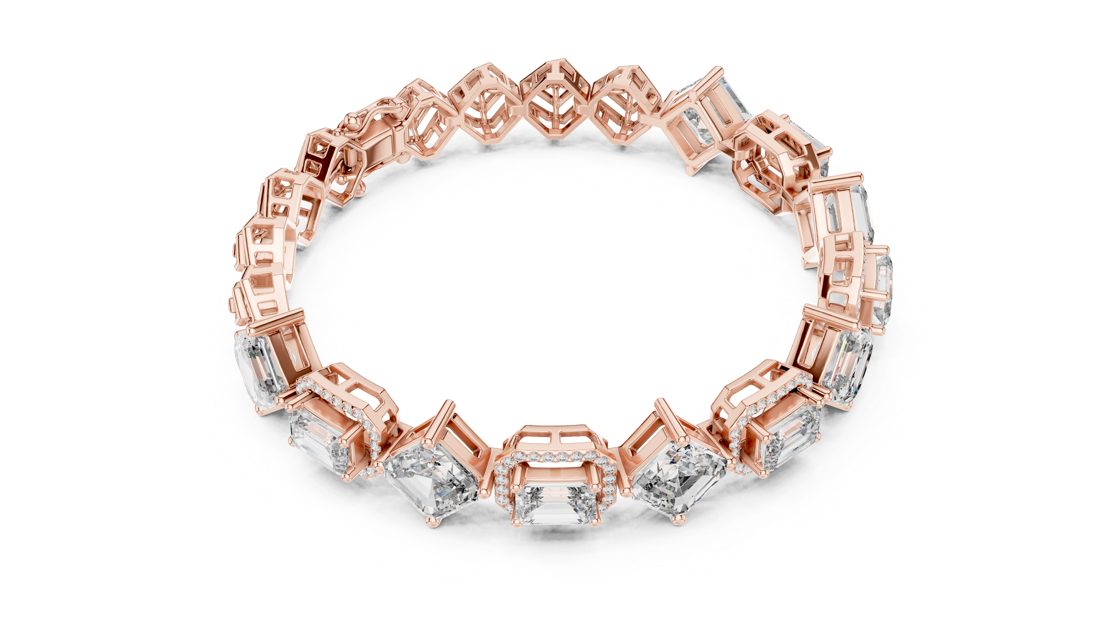 Prestige Emerald Stone Bracelet