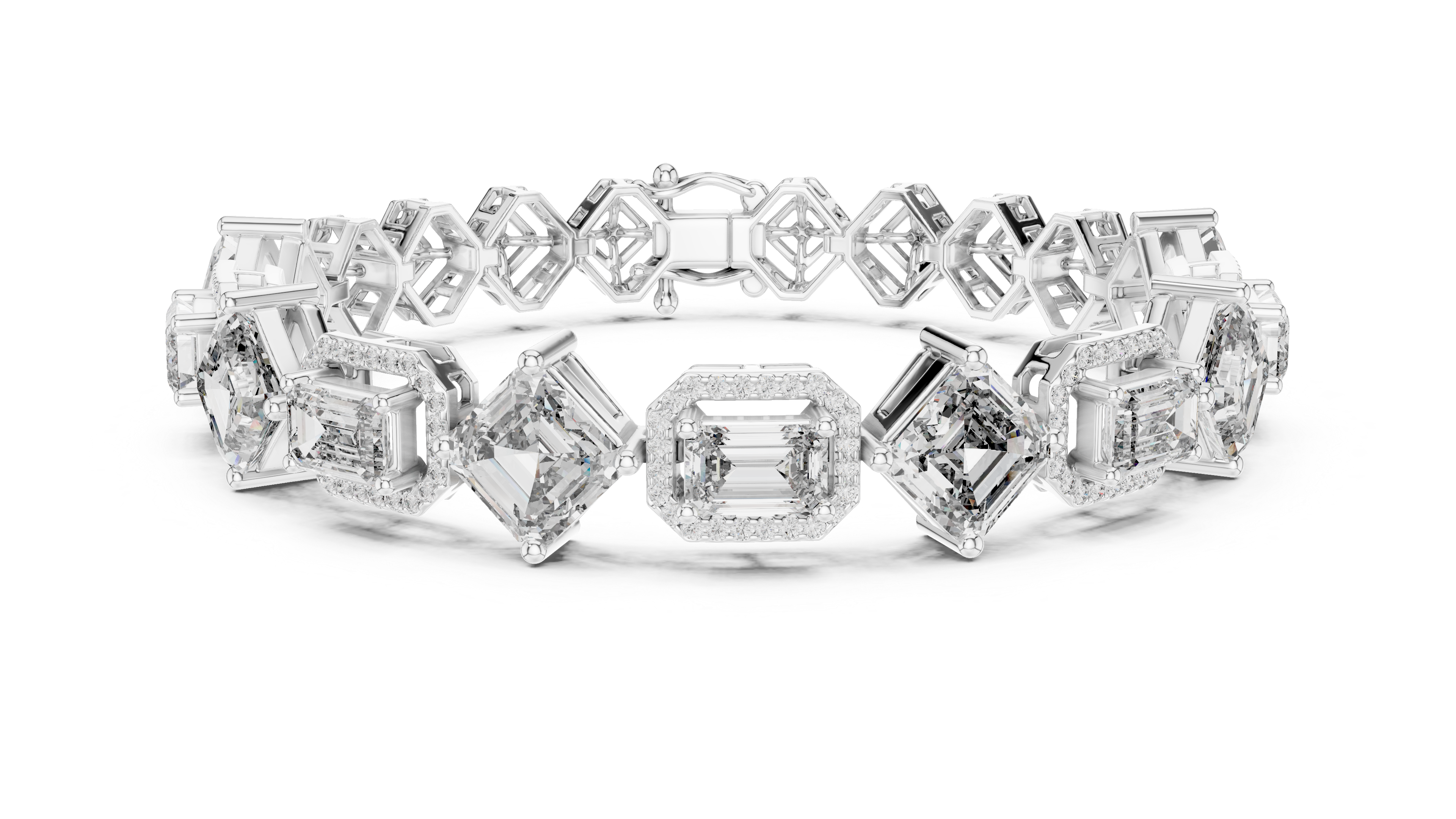 Prestige Emerald Stone Bracelet