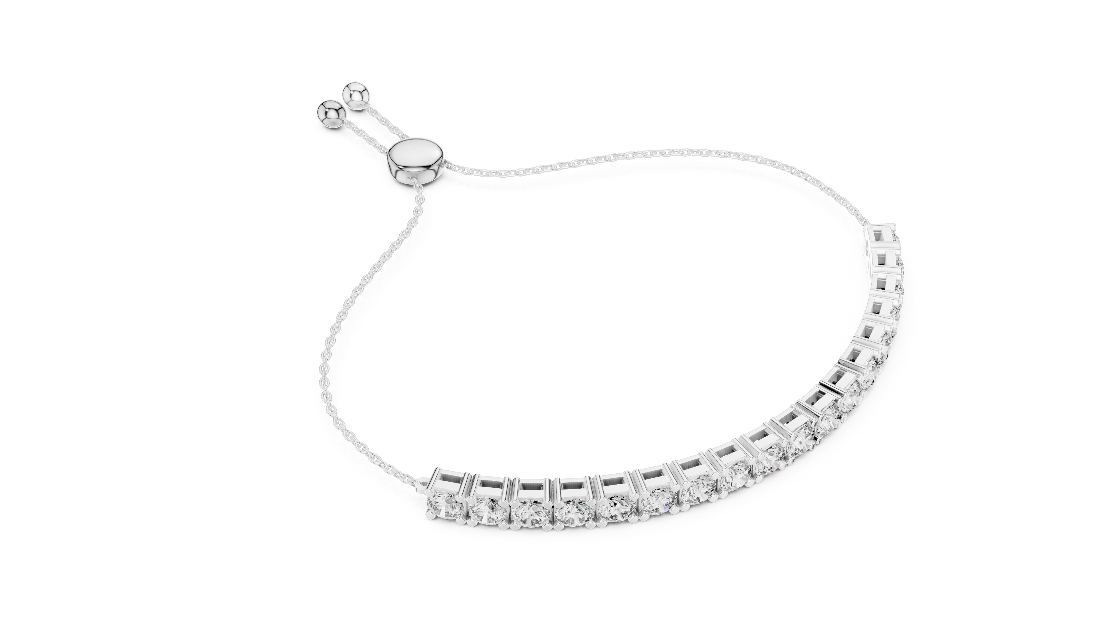 Elegant Round Stone Bracelet