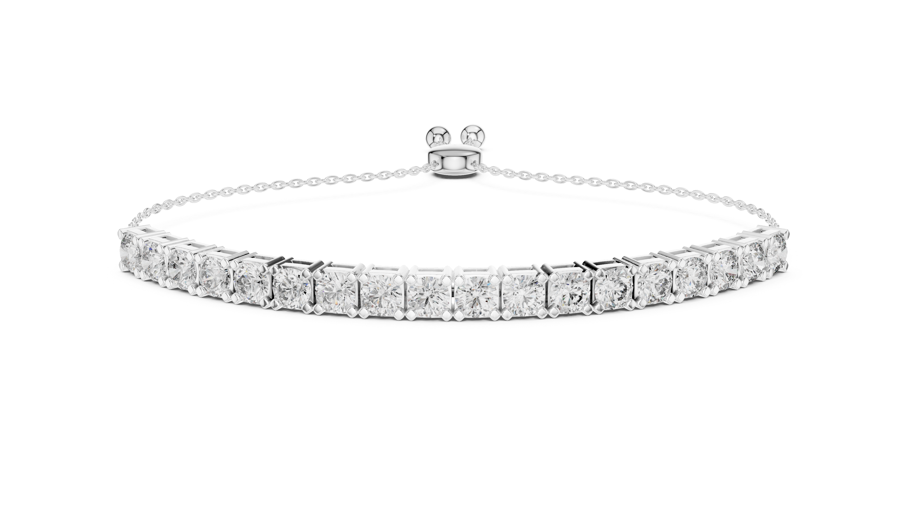 Elegant Round Stone Bracelet
