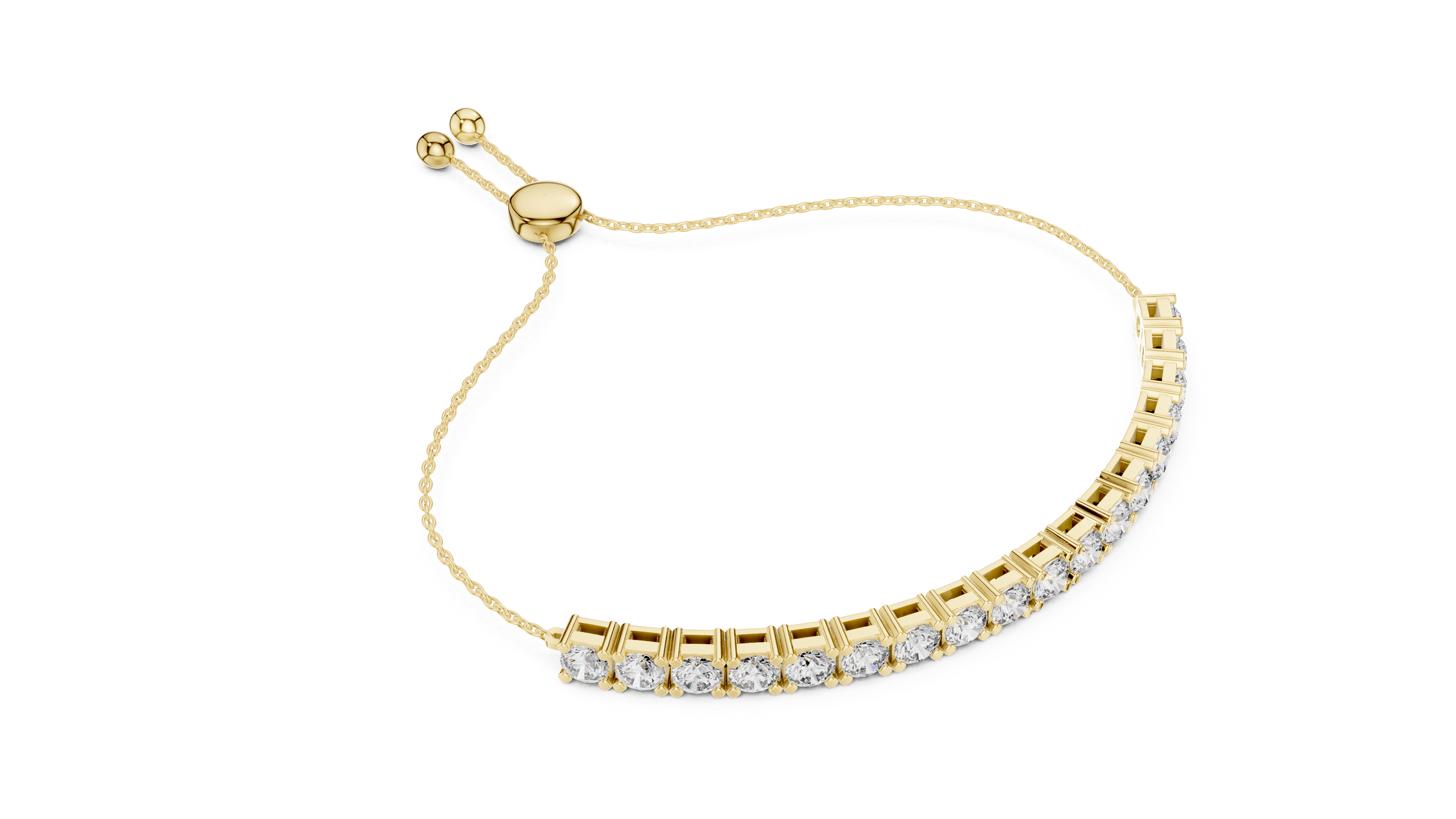 Elegant Round Stone Bracelet