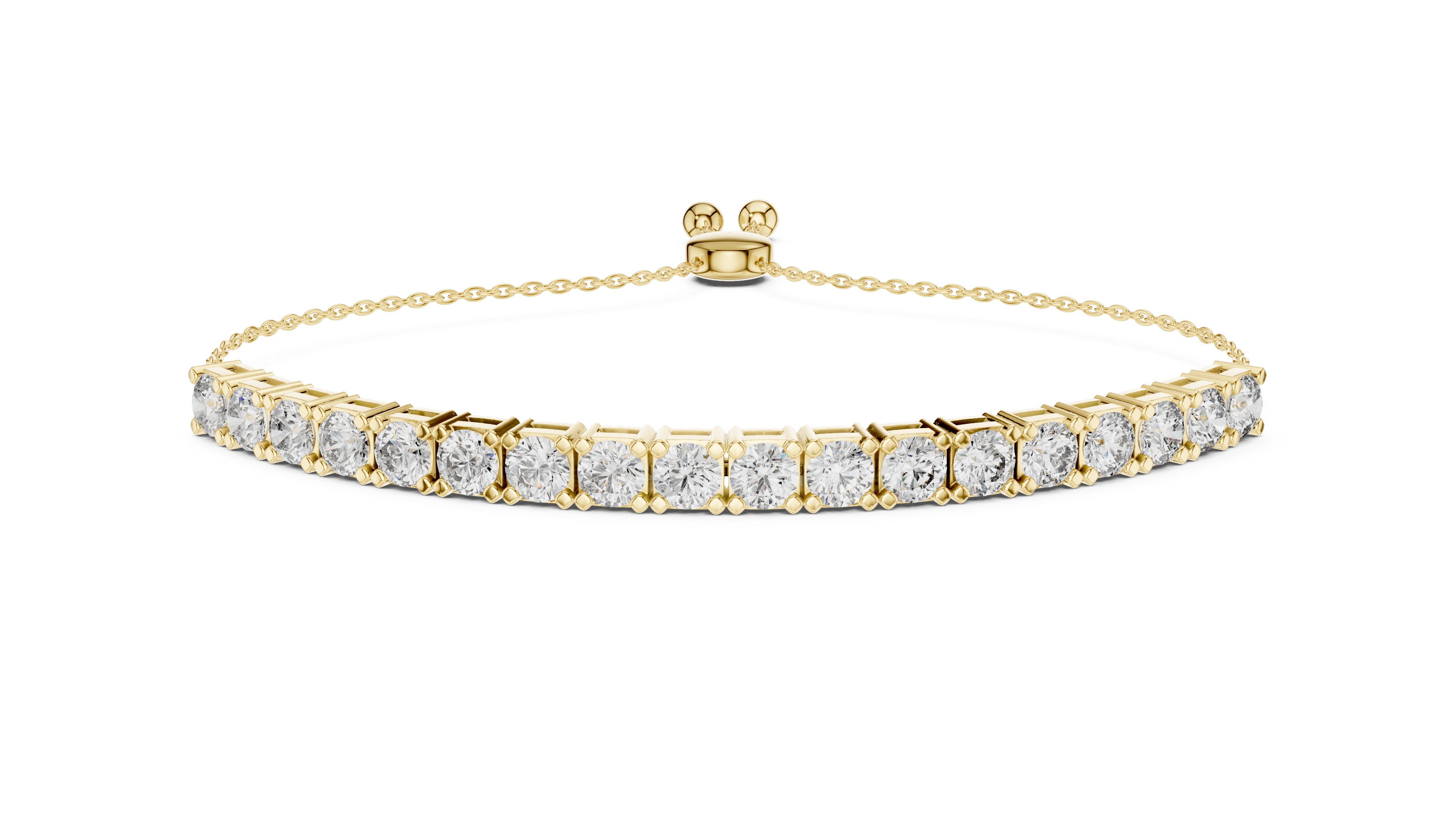Elegant Round Stone Bracelet