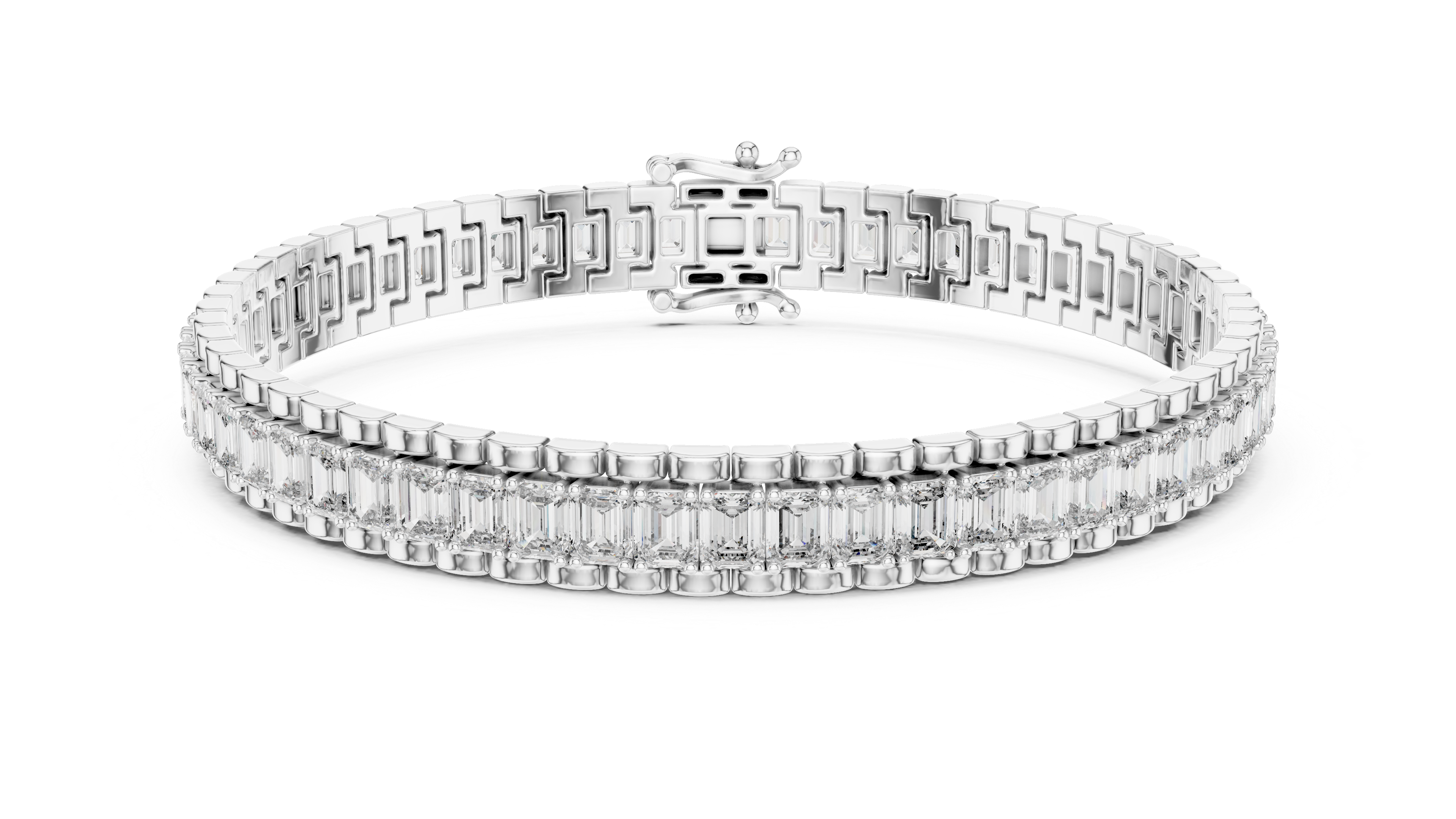 Royal Emerald Tennis Bracelet
