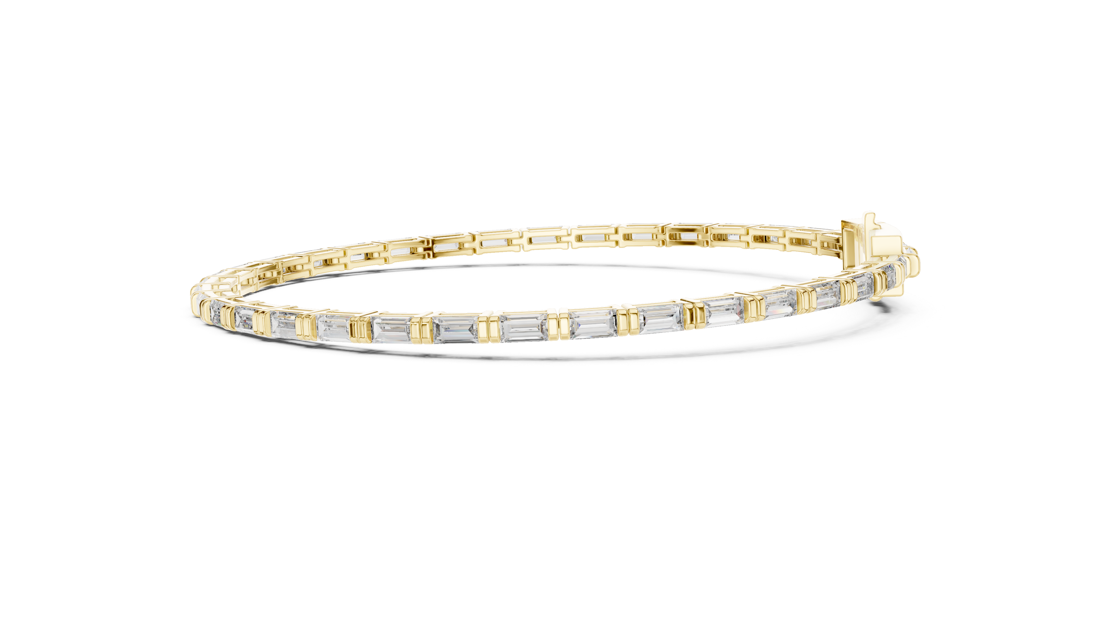 Prestige Baguette Stone Bracelet