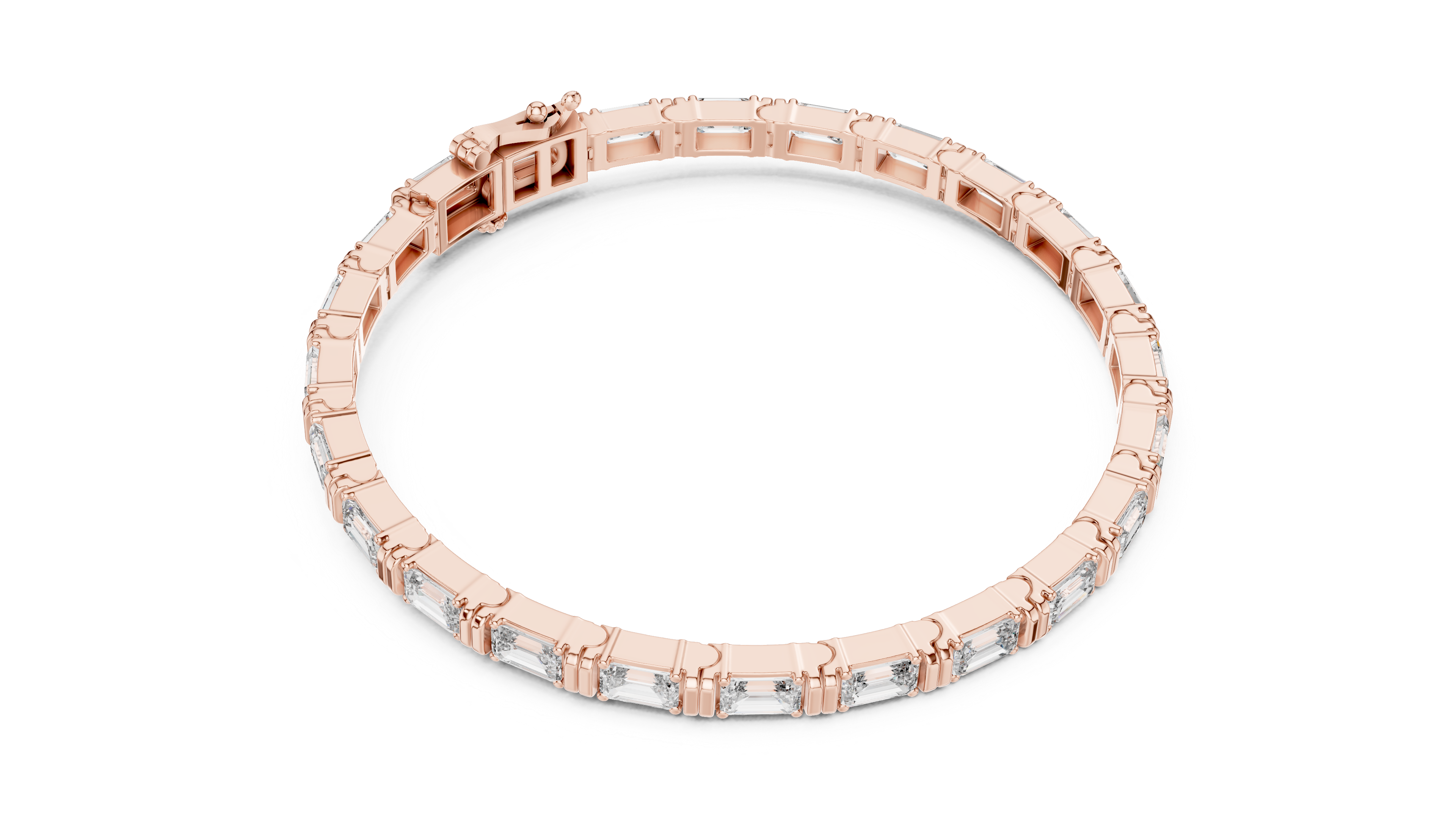 Imperial Emerald Stone Bracelet