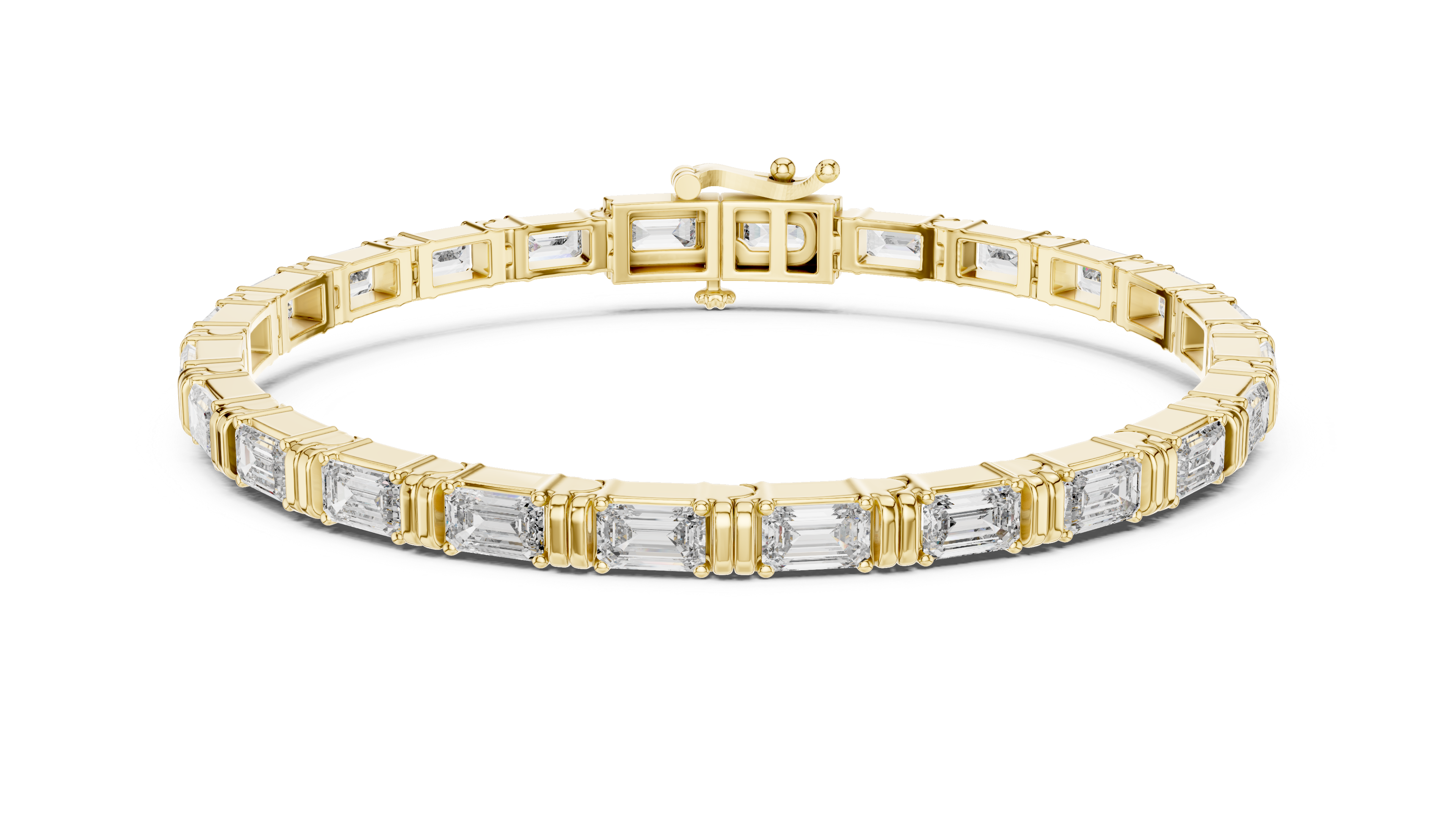 Imperial Emerald Stone Bracelet