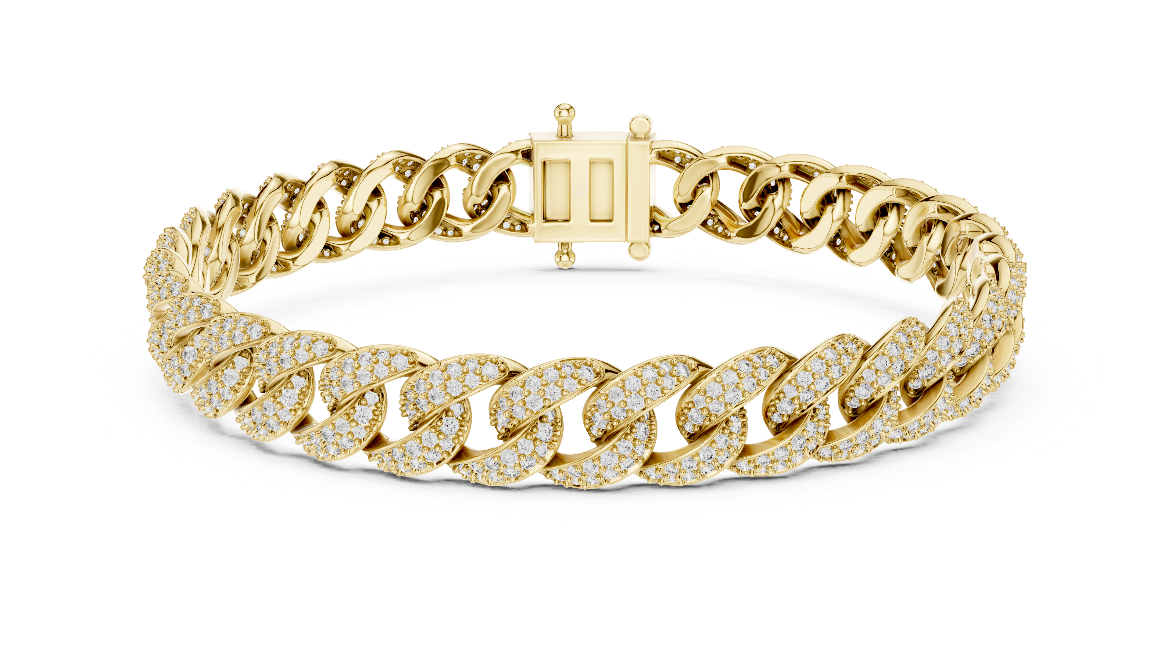 Royal Pavé Chain Bracelet