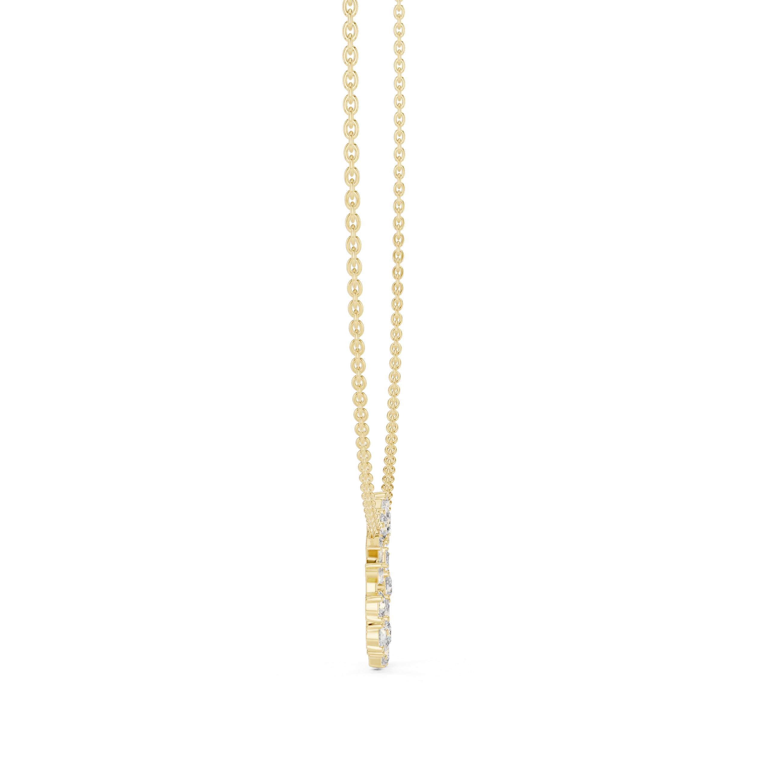 Luxury Diamond Circle Necklace