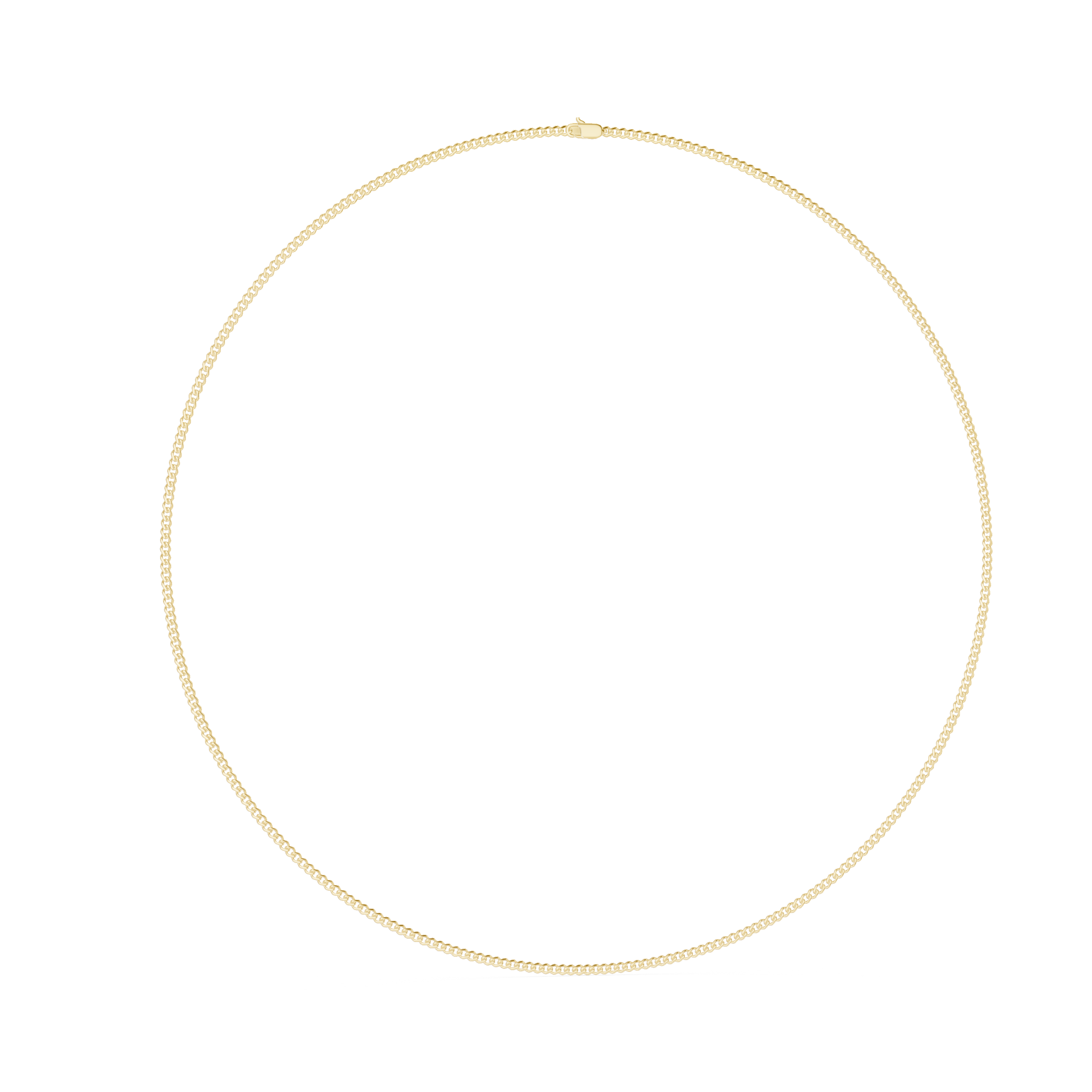 Minimal Classic Gold Chain Necklace