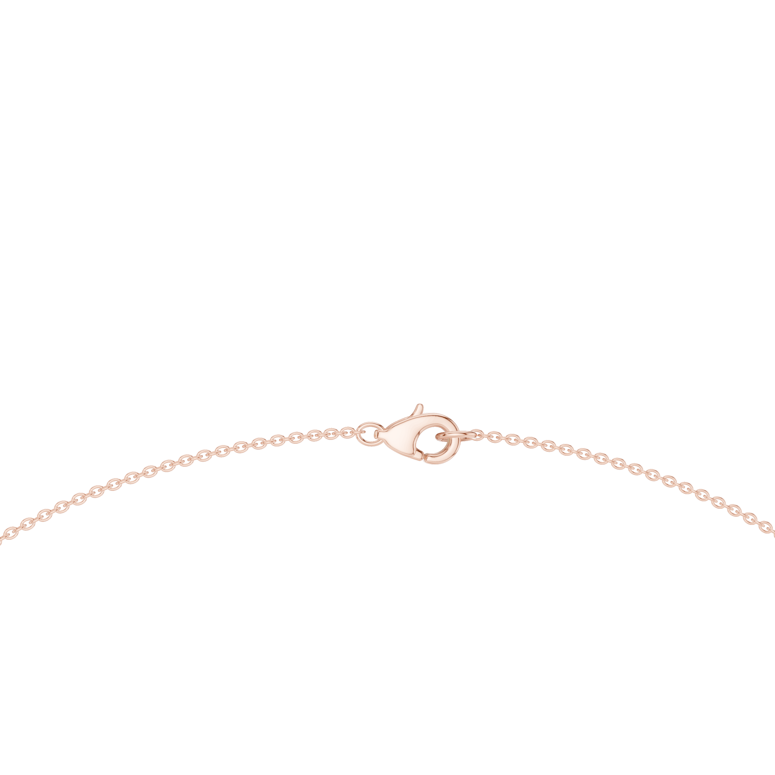 Minimalist Diamond Drop Chain Necklace