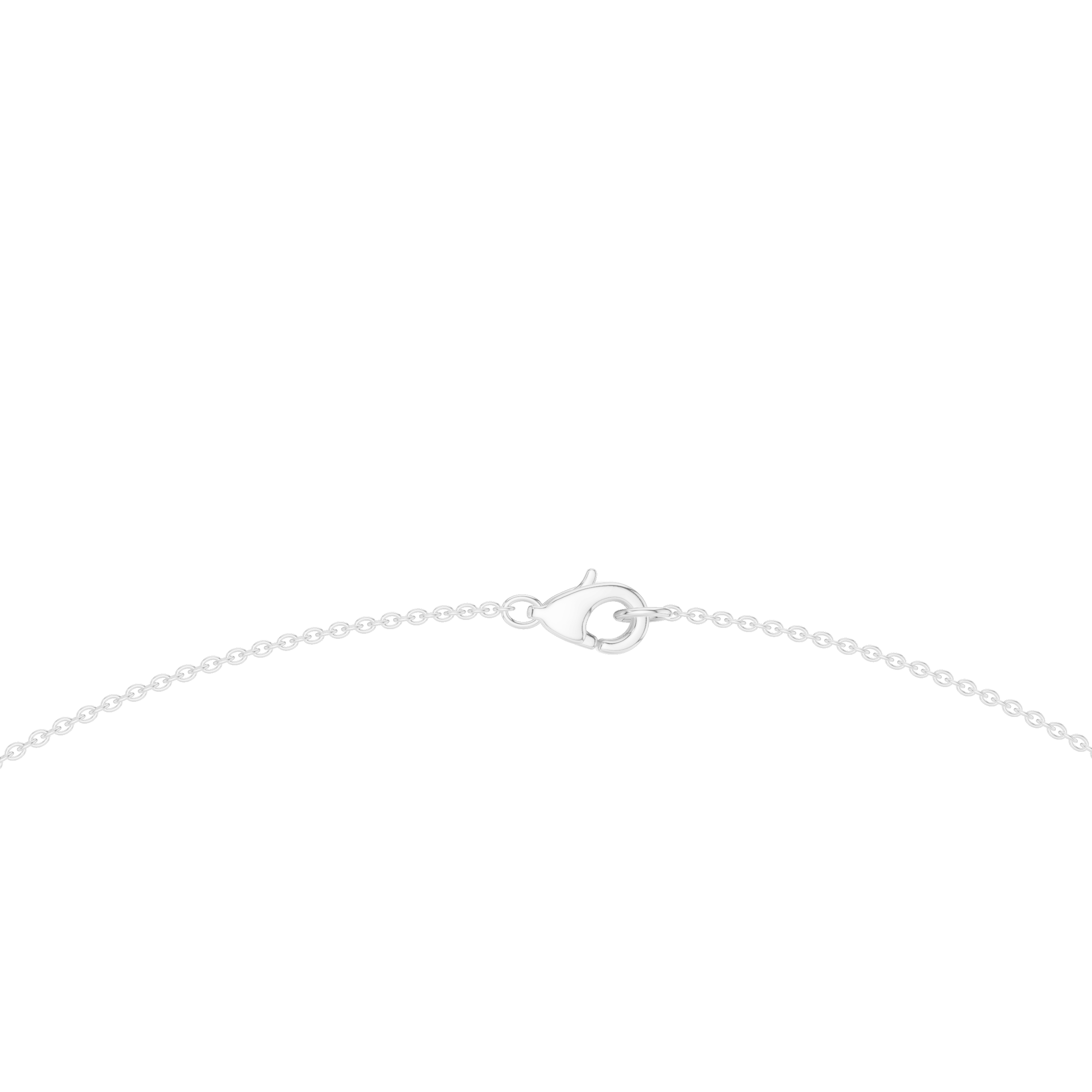 Minimalist Diamond Drop Chain Necklace