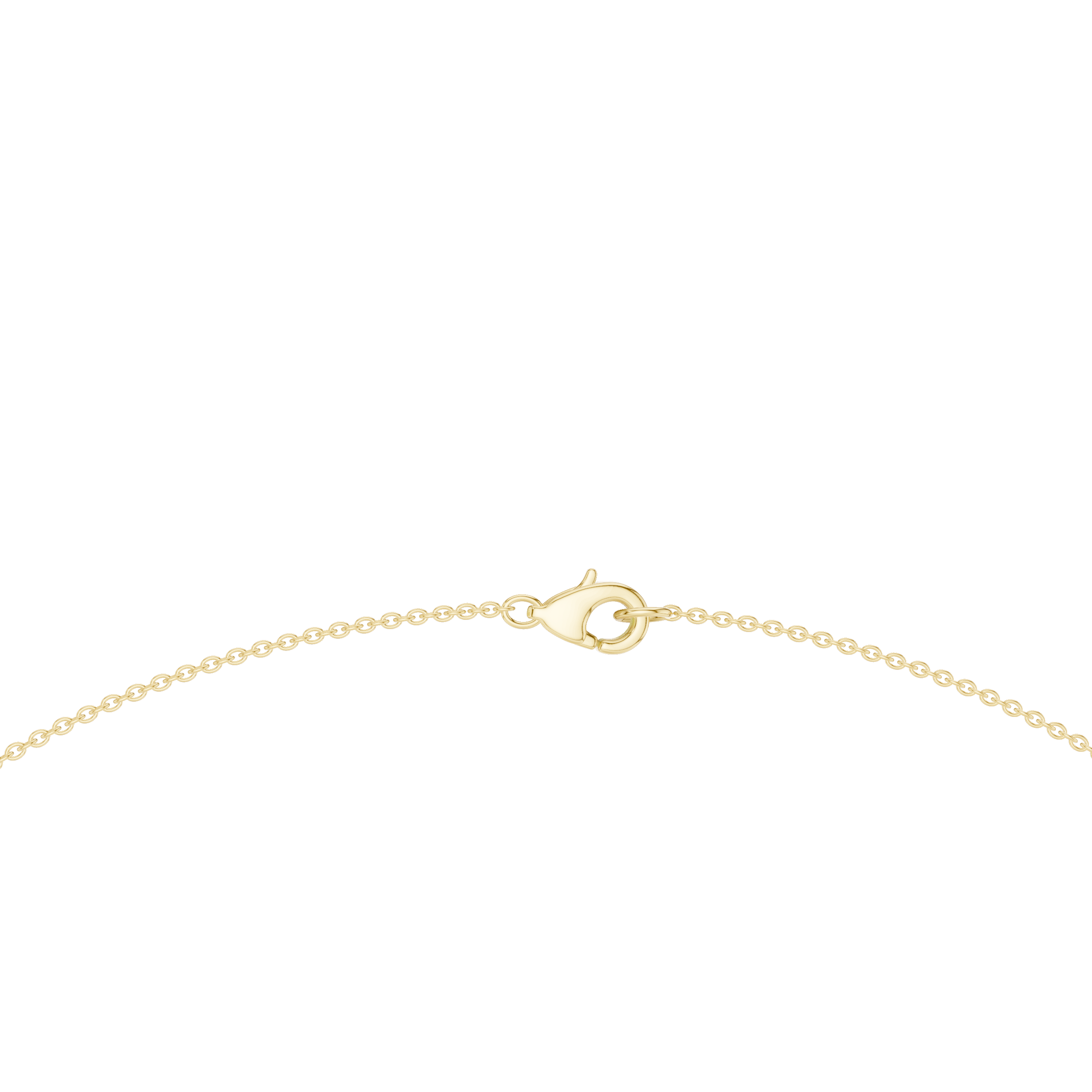 Minimalist Diamond Drop Chain Necklace