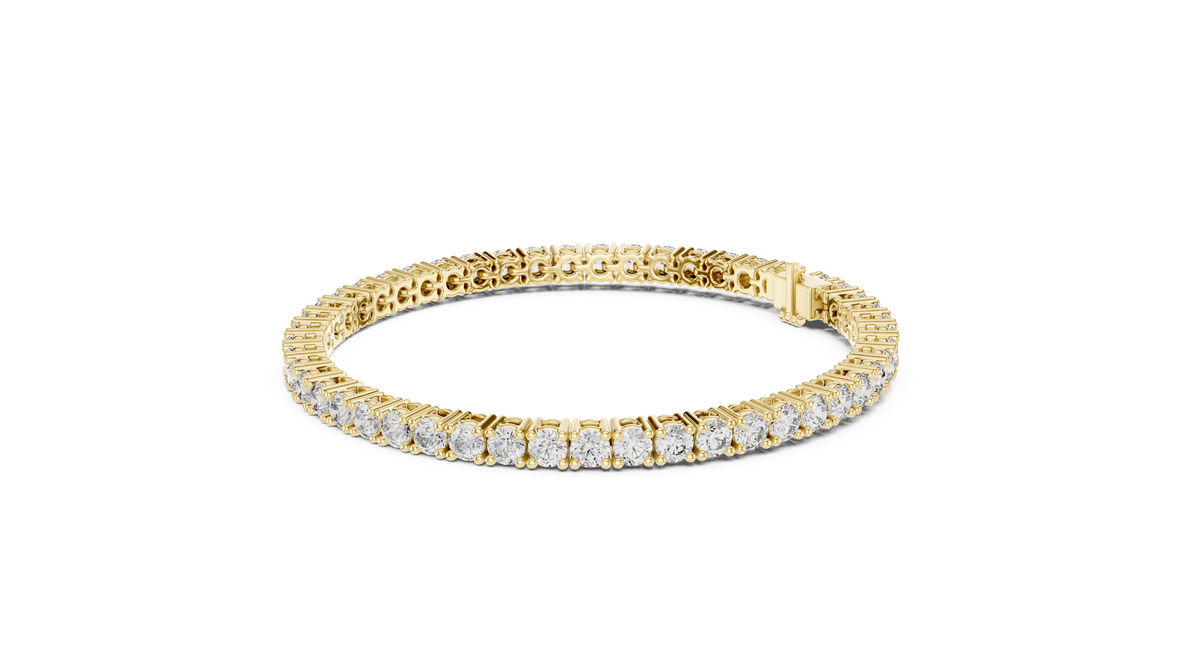 Luxury Round Tennis Bracelet