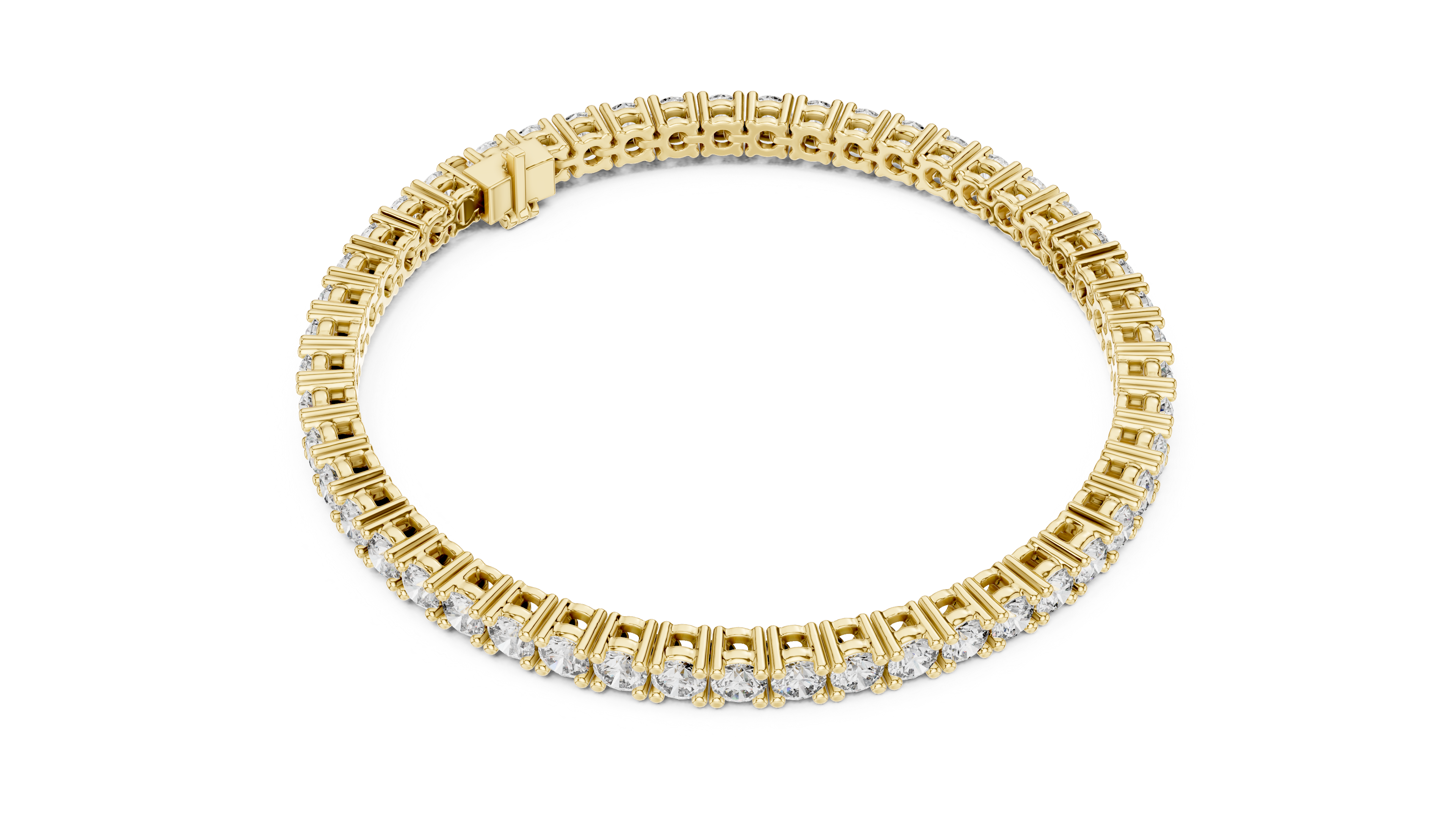 Luxury Round Tennis Bracelet
