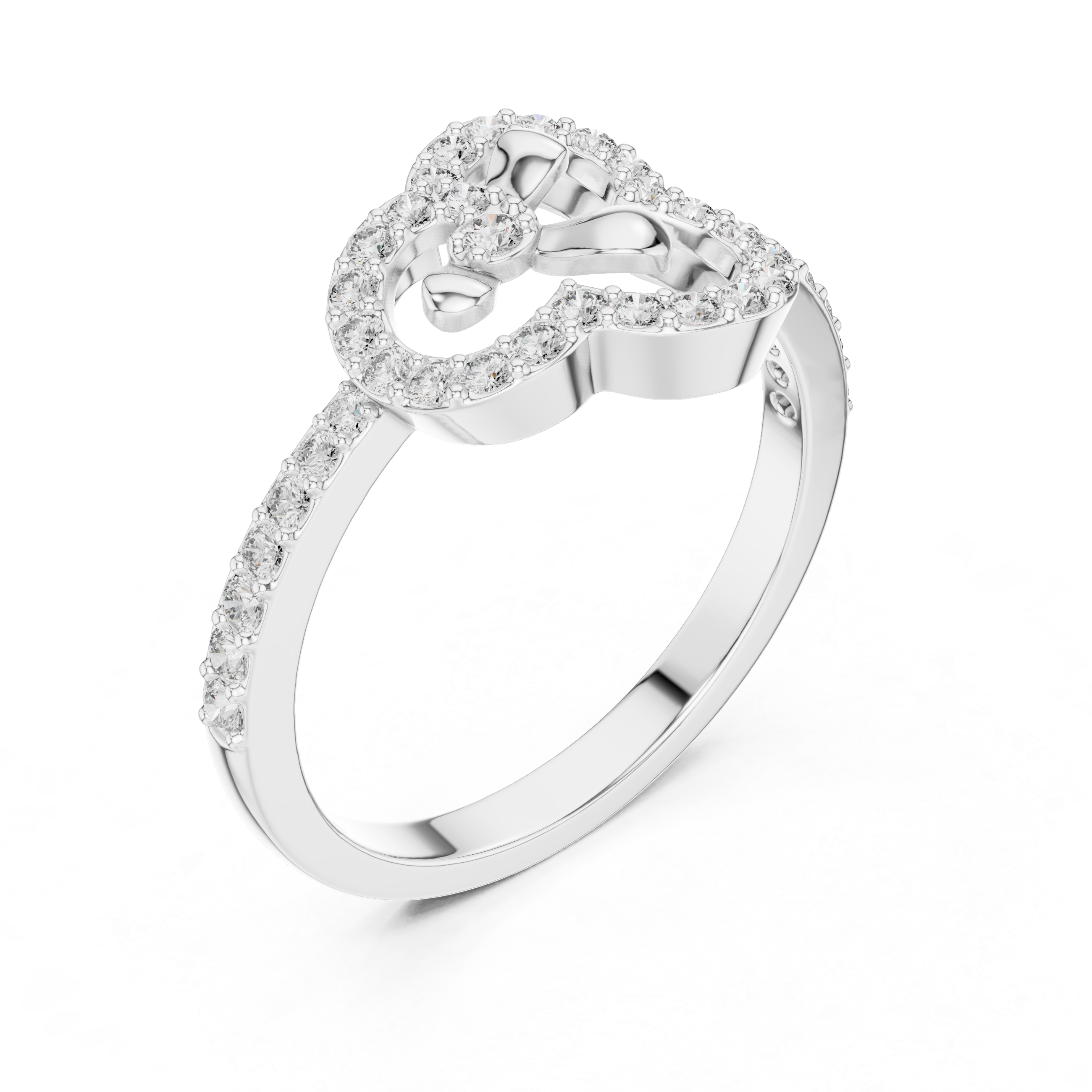 Clover Diamond Ring – Modern Lucky Charm Inspired Openwork Ring