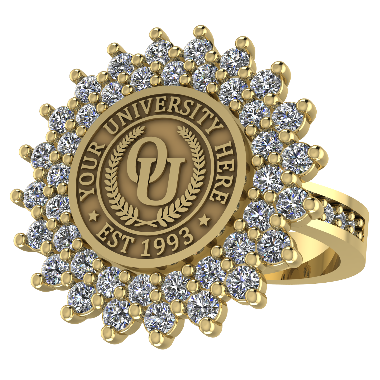 Splendid | Channel Core Band Custom Collage Ring