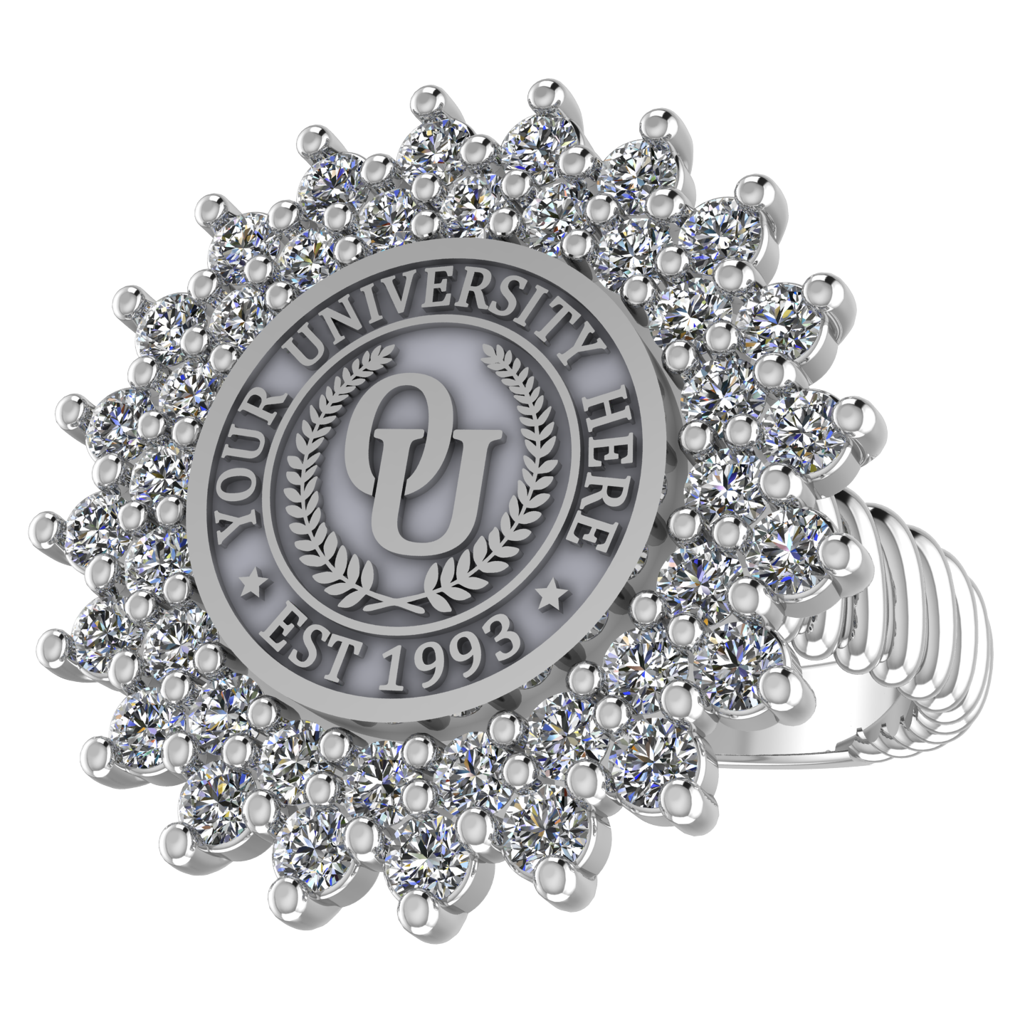 Splendid | Rope Core Band Custom Collage Ring