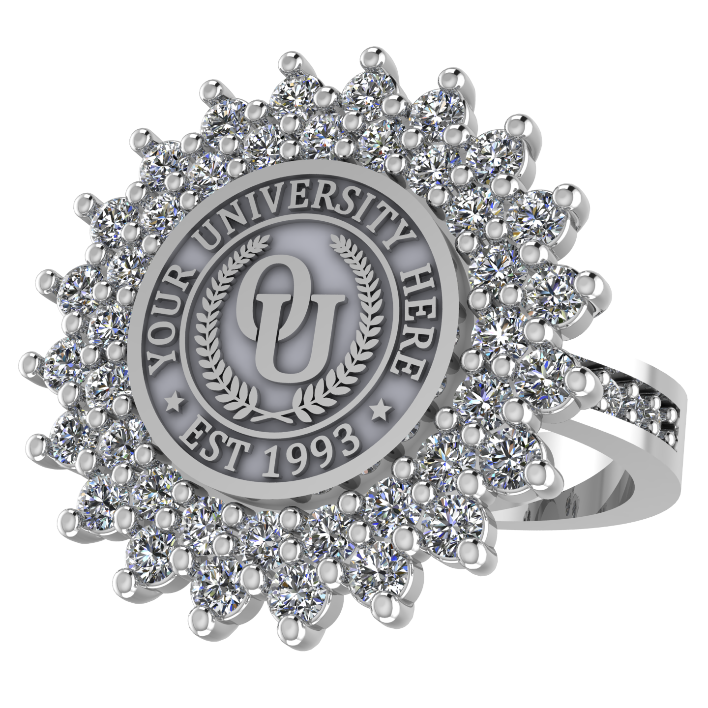 Splendid | Channel Core Band Custom Collage Ring