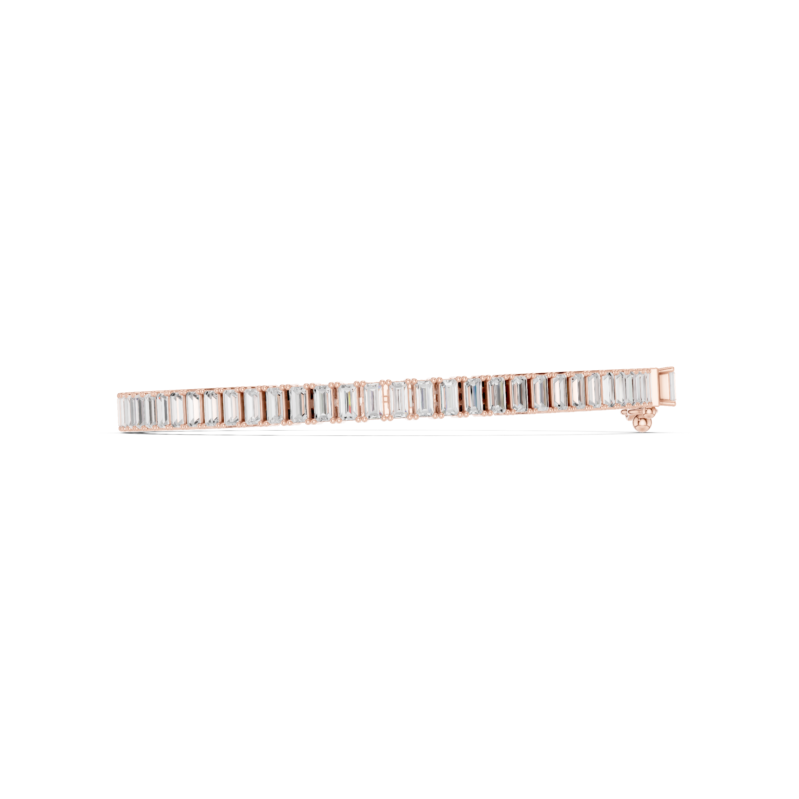 Luxury Baguette Diamond Bracelet
