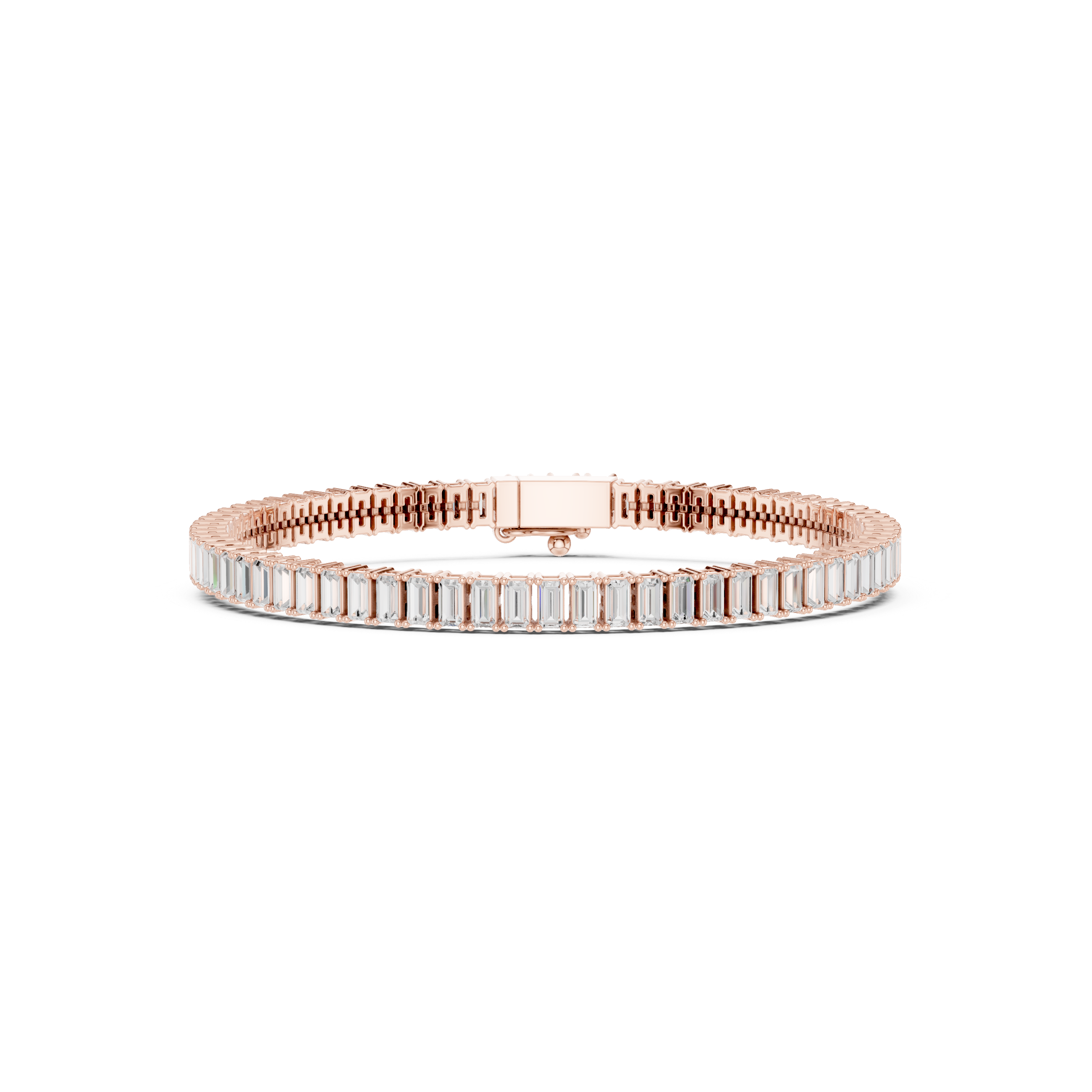 Luxury Baguette Diamond Bracelet