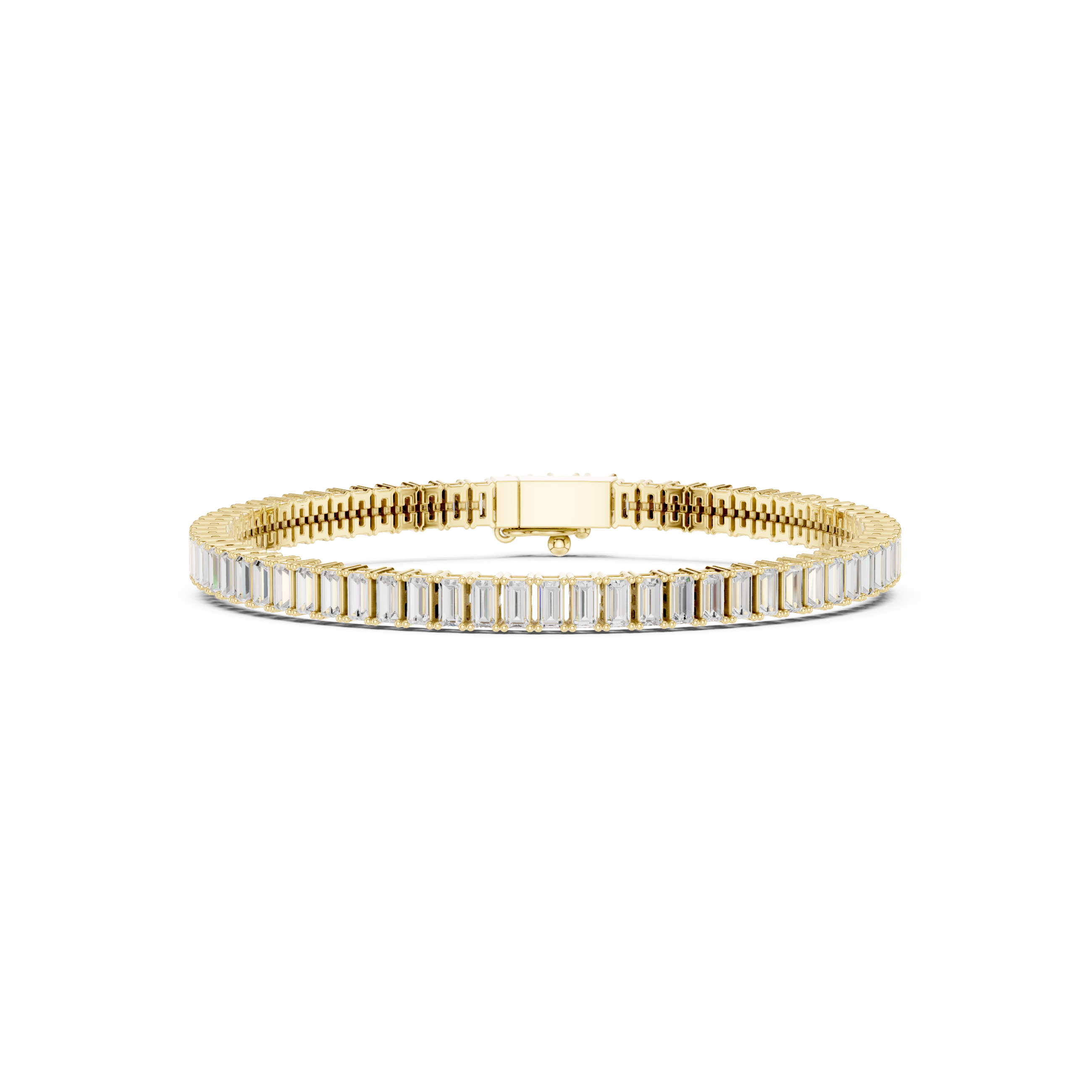 Luxury Baguette Diamond Bracelet