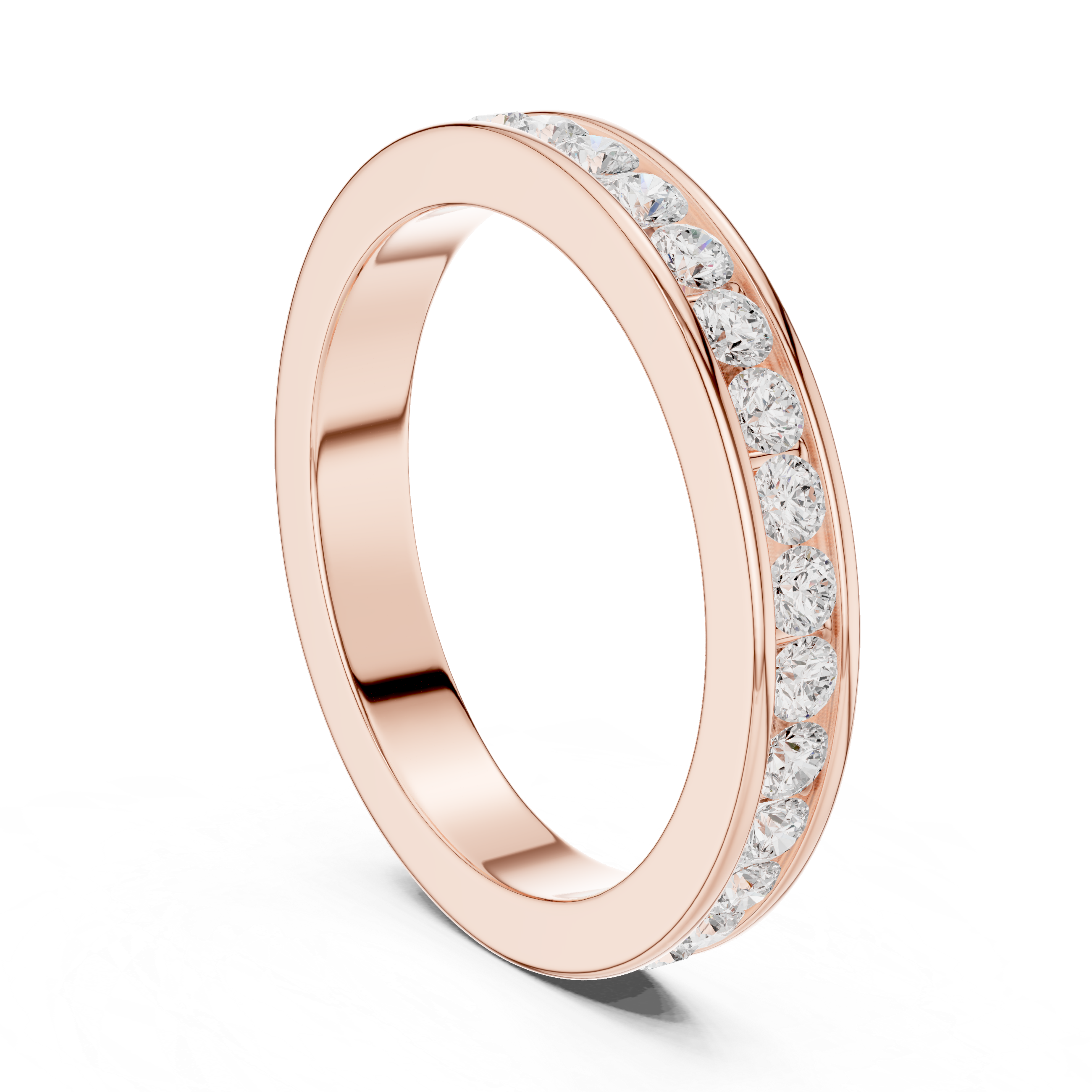 Full Eternity Channel Set Diamond Band